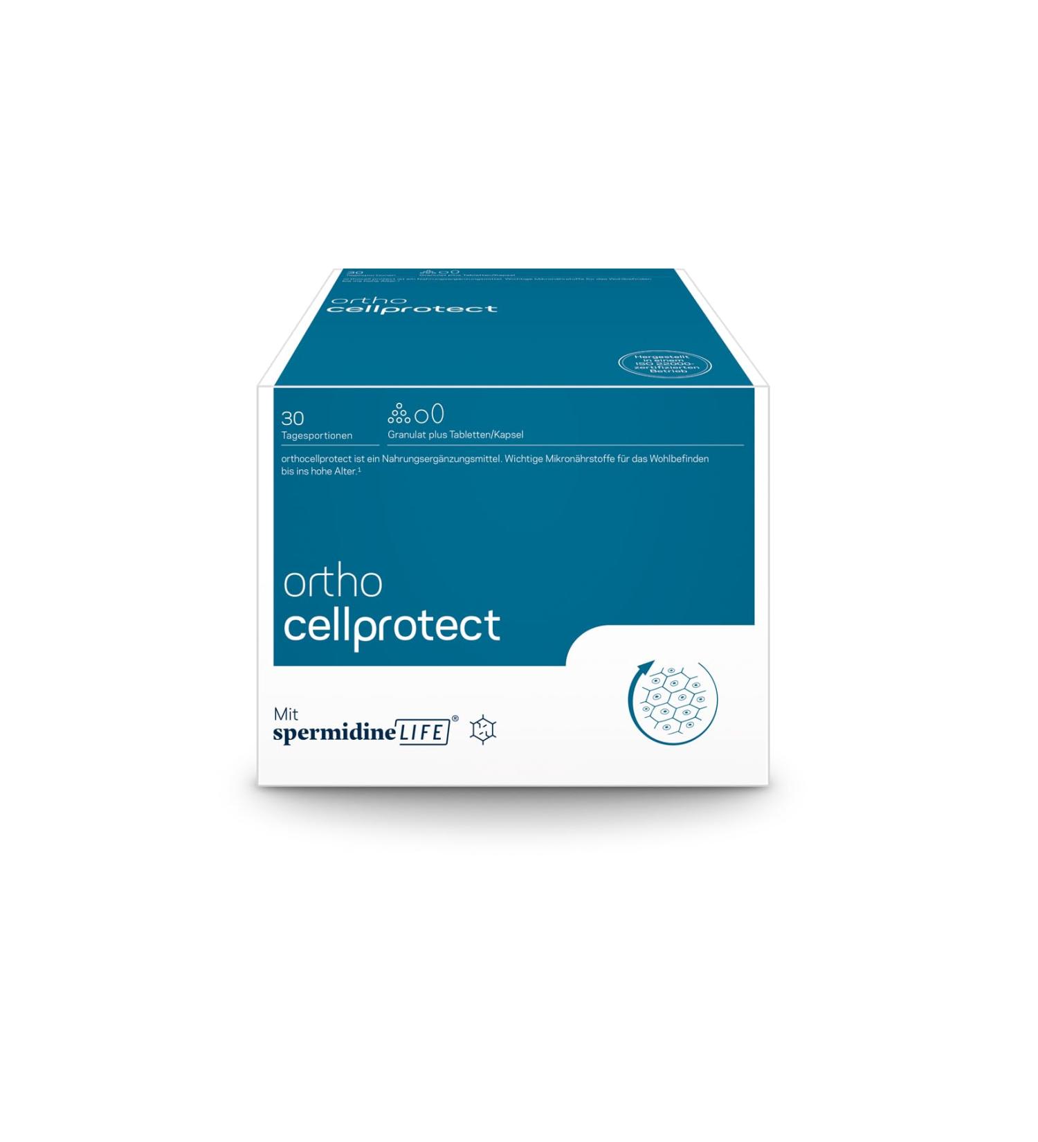  Orthomed Ortho Cellprotect (granules plus tablets/capsules) 30 daily servings - Buy Online on GoSupps.com