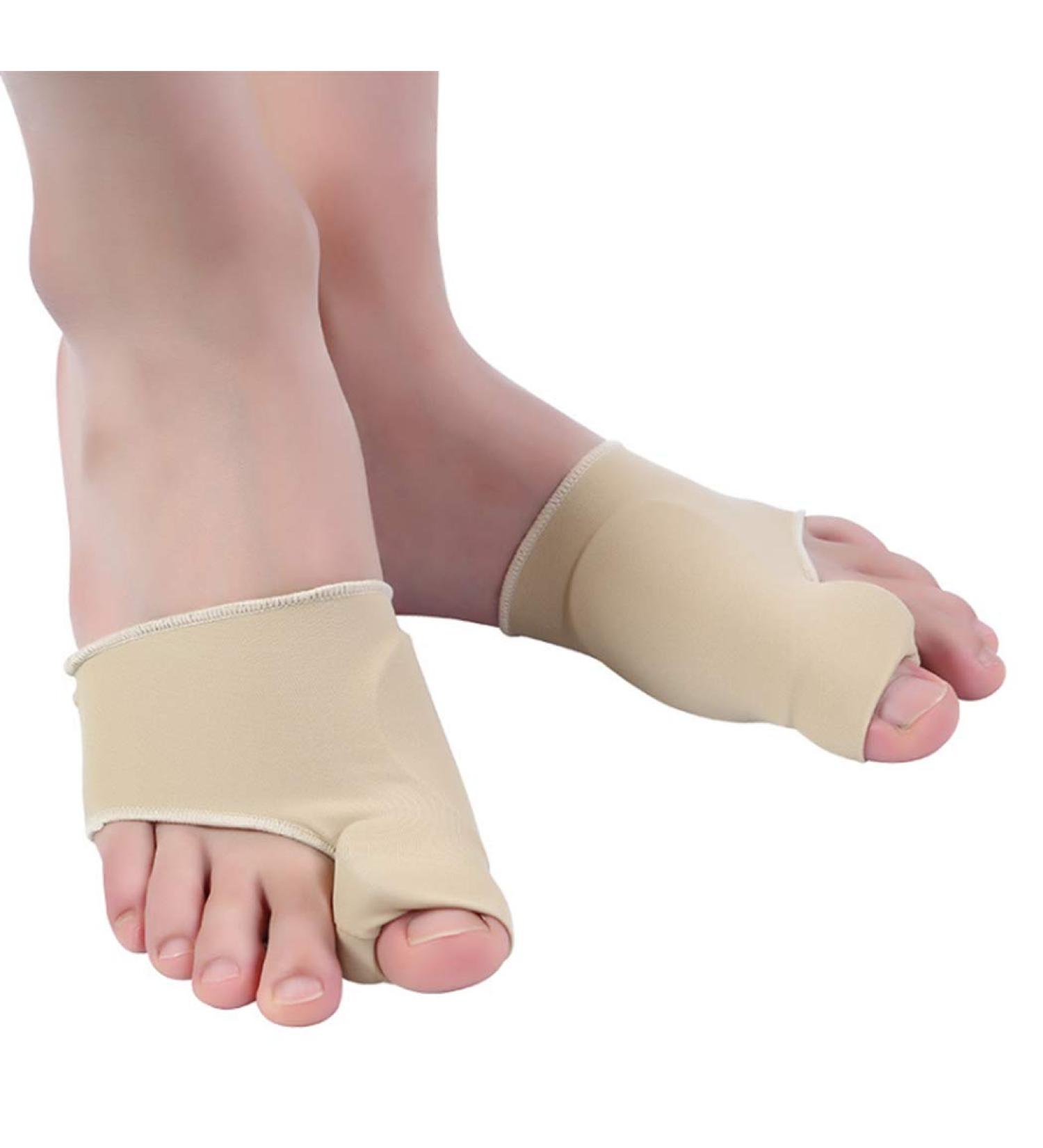 Ranvi Toe Separator Foot Pad - 2-Piece Soft Silicone Manicure Set in Skin Color | Ideal for Pain Relief & Comfort - Buy Online on GoSupps.com