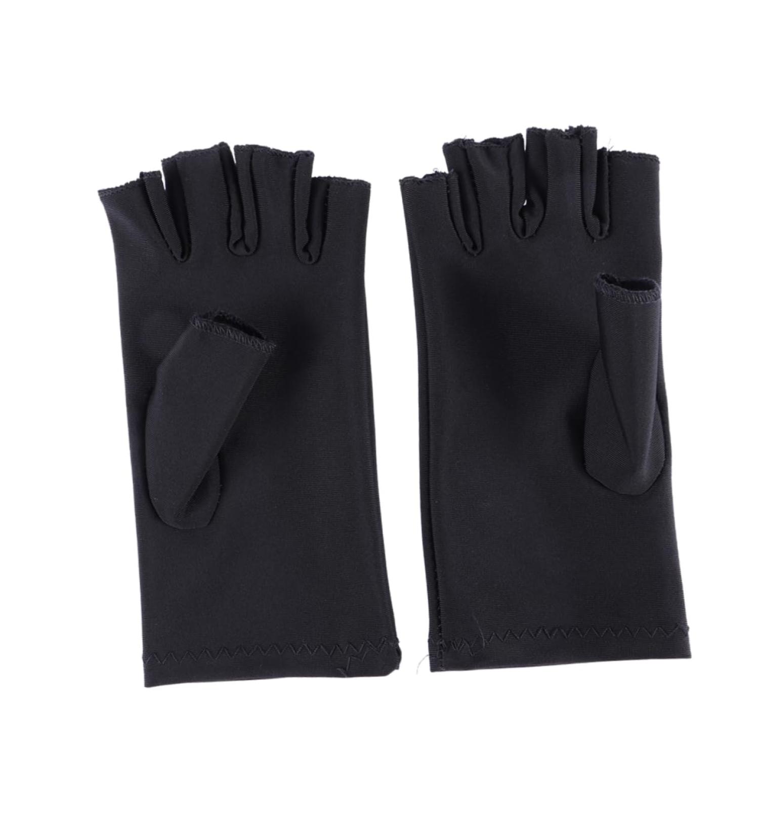 DOITOOL 5 Pair Gloves Uv Shield Glove Anti Uv Glove Manicure Glove Apparel Miss Elastic M Black - Buy Online on GoSupps.com