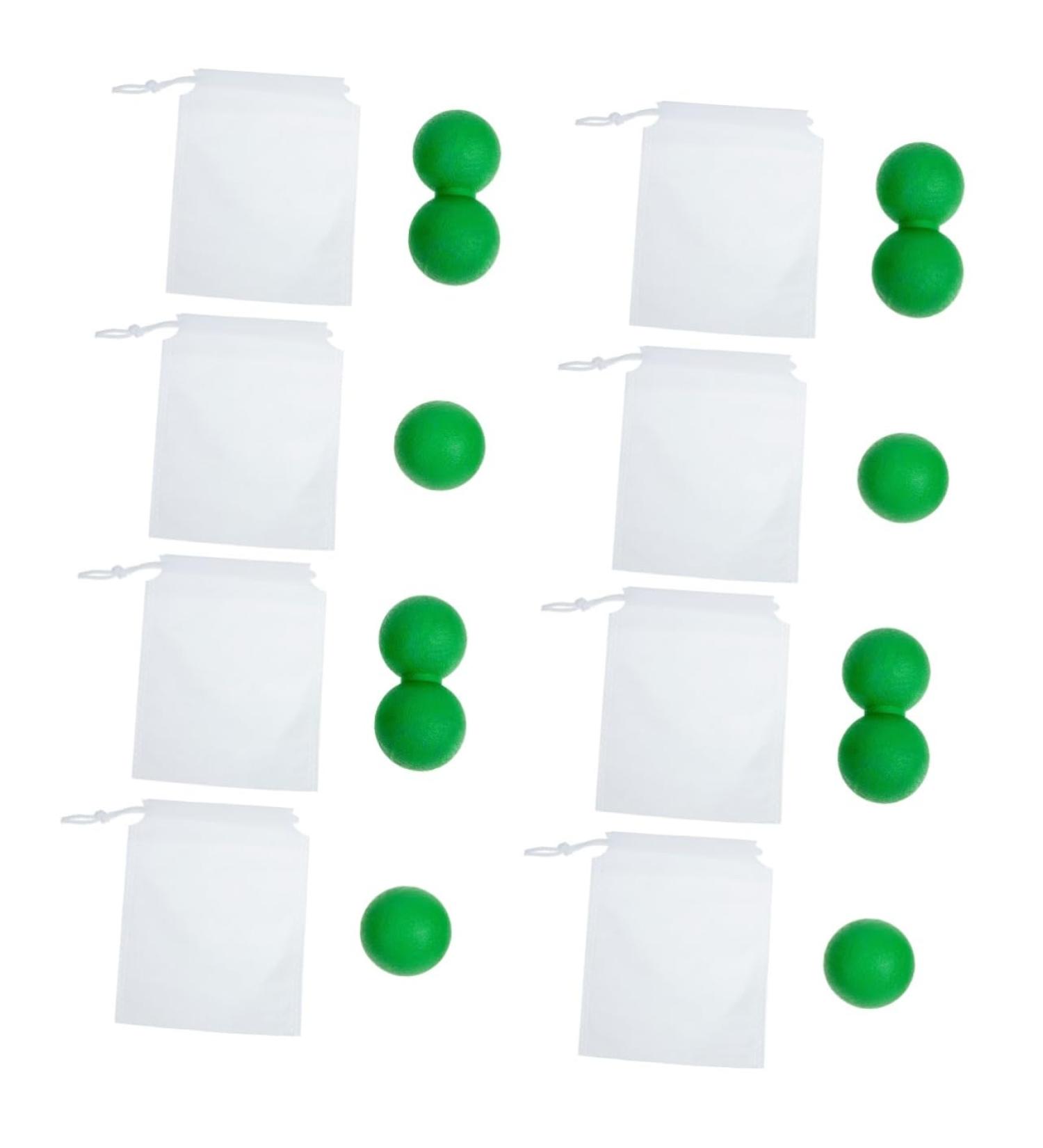 Subscription Fascia Ball Massage Set - Muscle Relaxation & Recovery | Back Roller Foot Massager & Lacrosse Ball Fitness Supplies - Buy Online on GoSupps.com