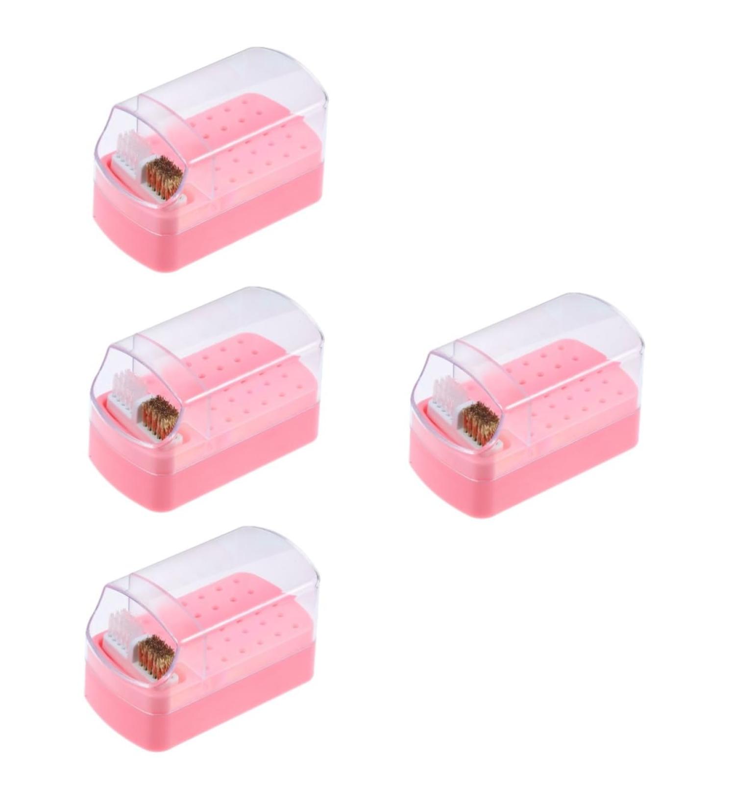 Beaupretty Drill nail polish head box nail drill storage nail drill bit case nails drill bits nail drill bits drill bit holder for nails drill bits for nails nail bits clean plastic Storage - Buy Online on GoSupps.com