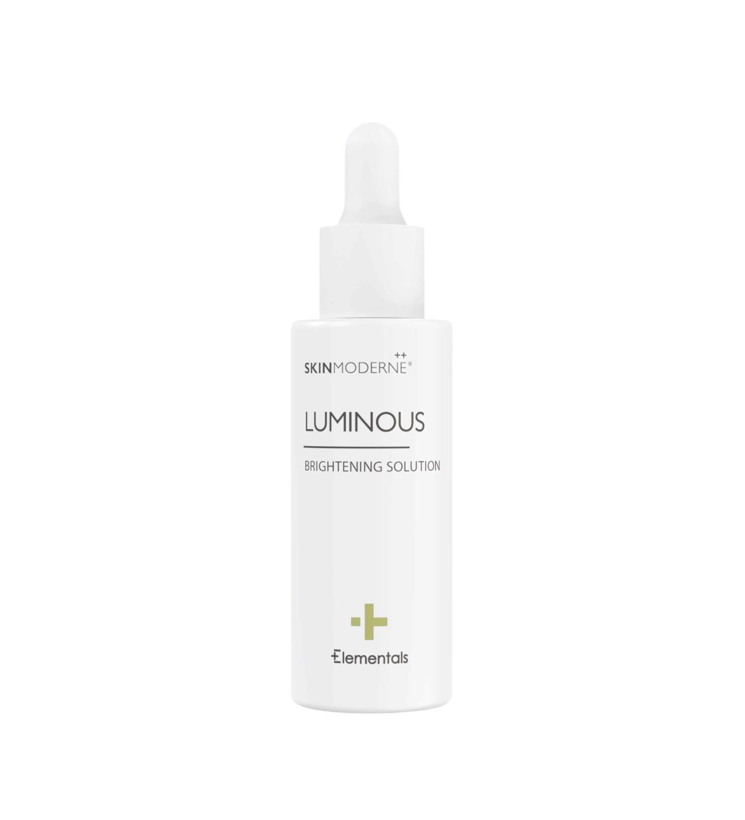 SKIN MODERNE++ Luminous Serum - Illuminating Vegan Face Serum with Niacinamide Vitamin C & Fruit Peel Extract for Radiant Skin - 30ml - Buy Online on GoSupps.com