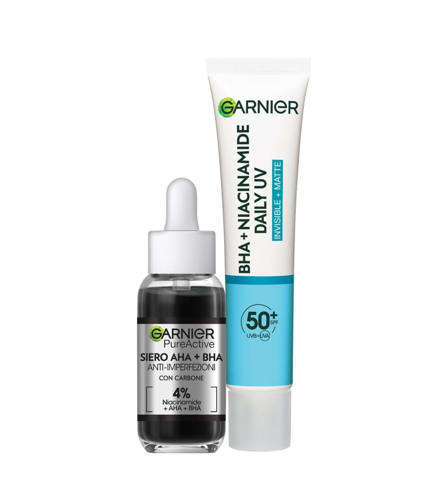 Garnier Garnier Niacinamide Serum + UV Fluid Bundle