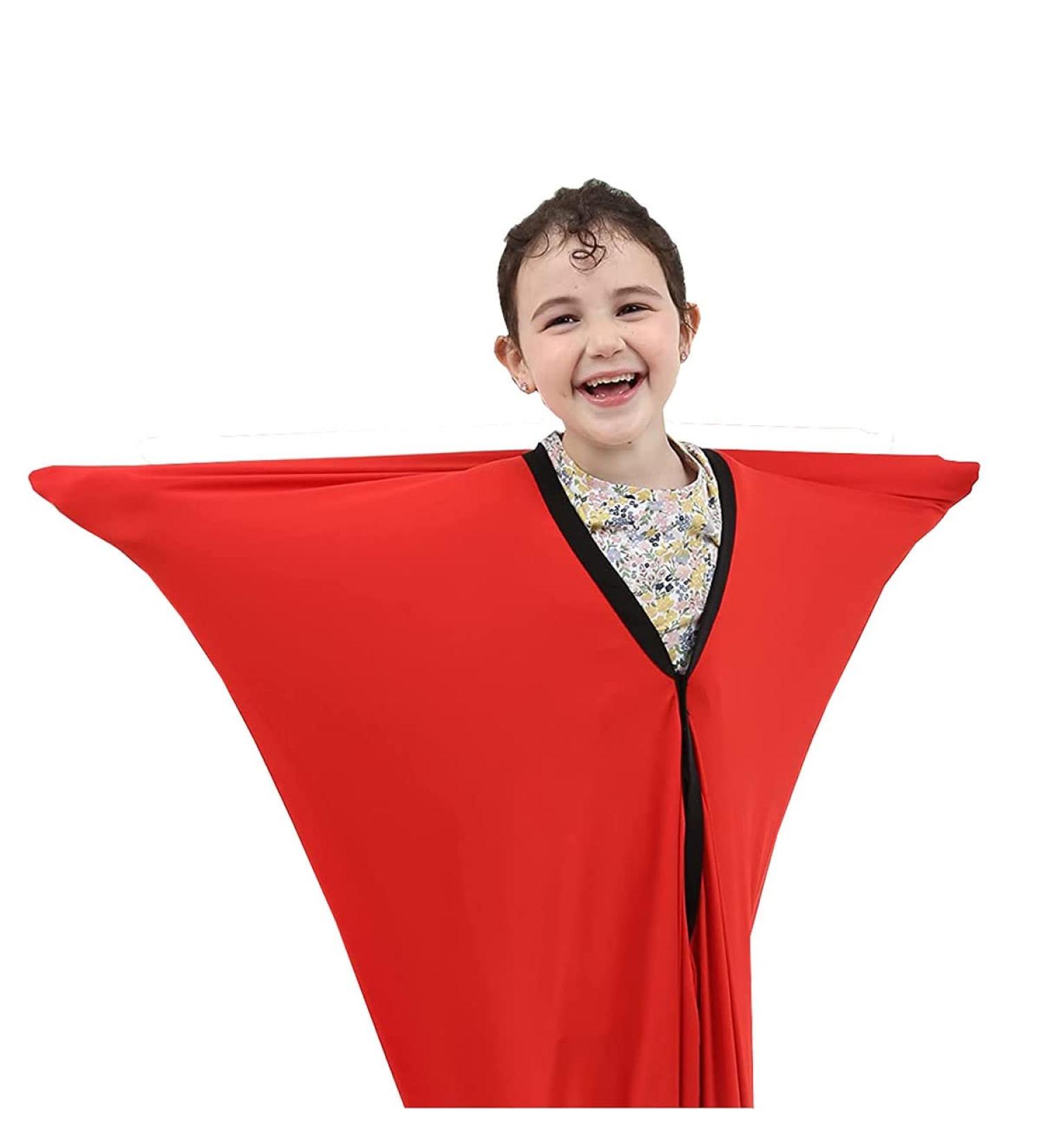 ZYUBOESO Sensory Body Sock XL Red - Stress Relief for Kids with Autism, Anxiety, ADHD - Buy Online on GoSupps.com
