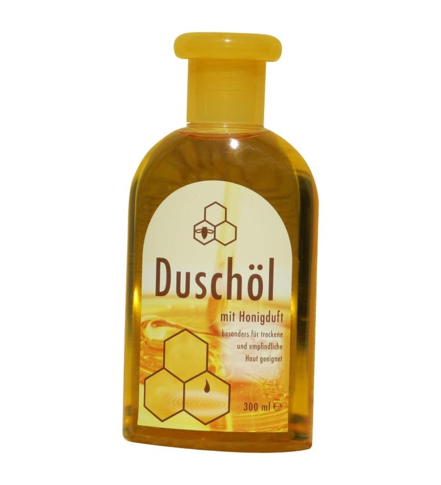 Shower oil with honey scent content 300 ml also for very needy skin