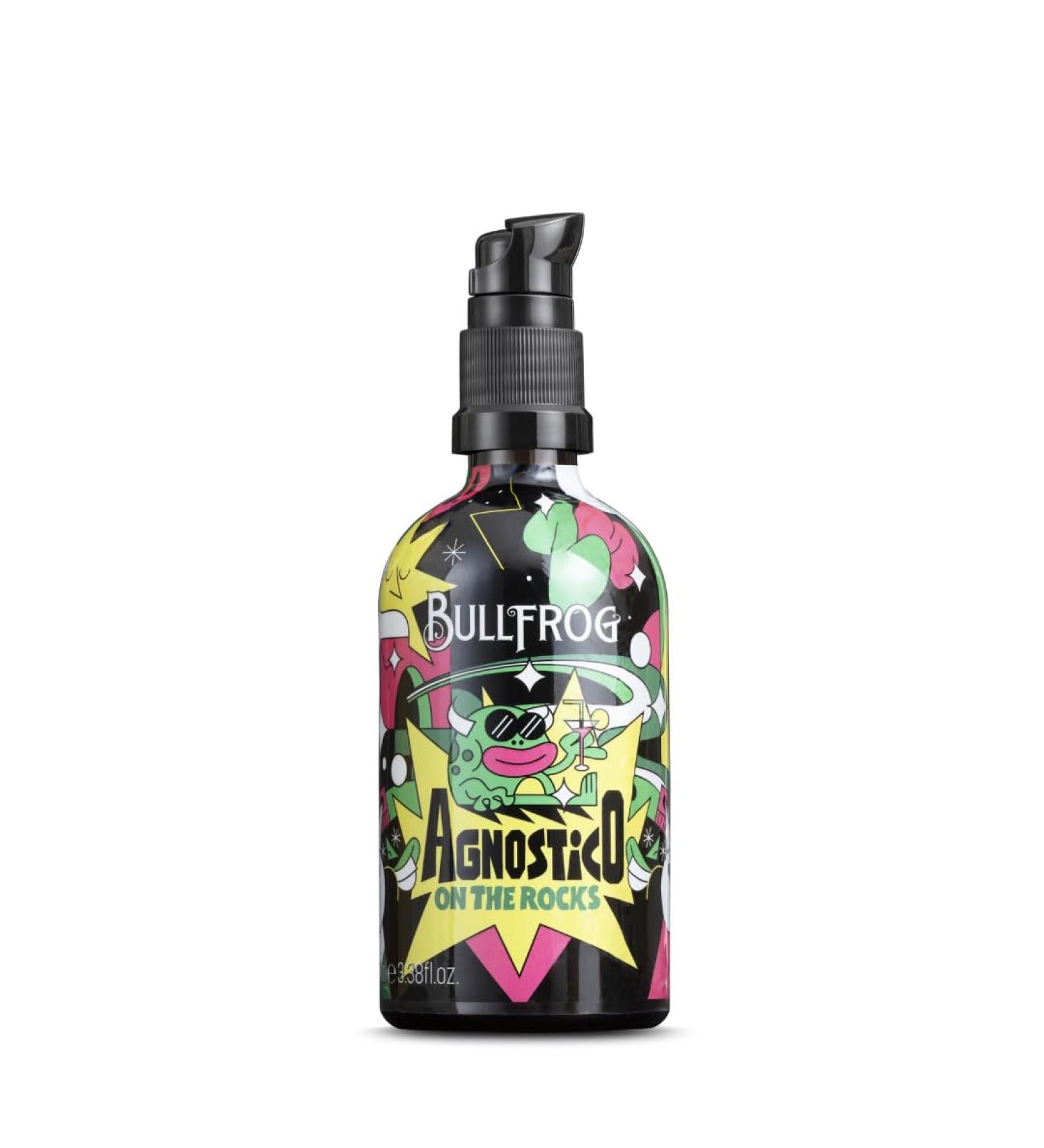 Bullfrog - Baume Barbe Agnostique On The Rocks Multifonction dition Limit e Artist 100ml - Nourrit et Hydrate la Barbe contre les Irritations - Notes d Anis de Cuir de Tabac et de Bay Rum - Buy Online on GoSupps.com