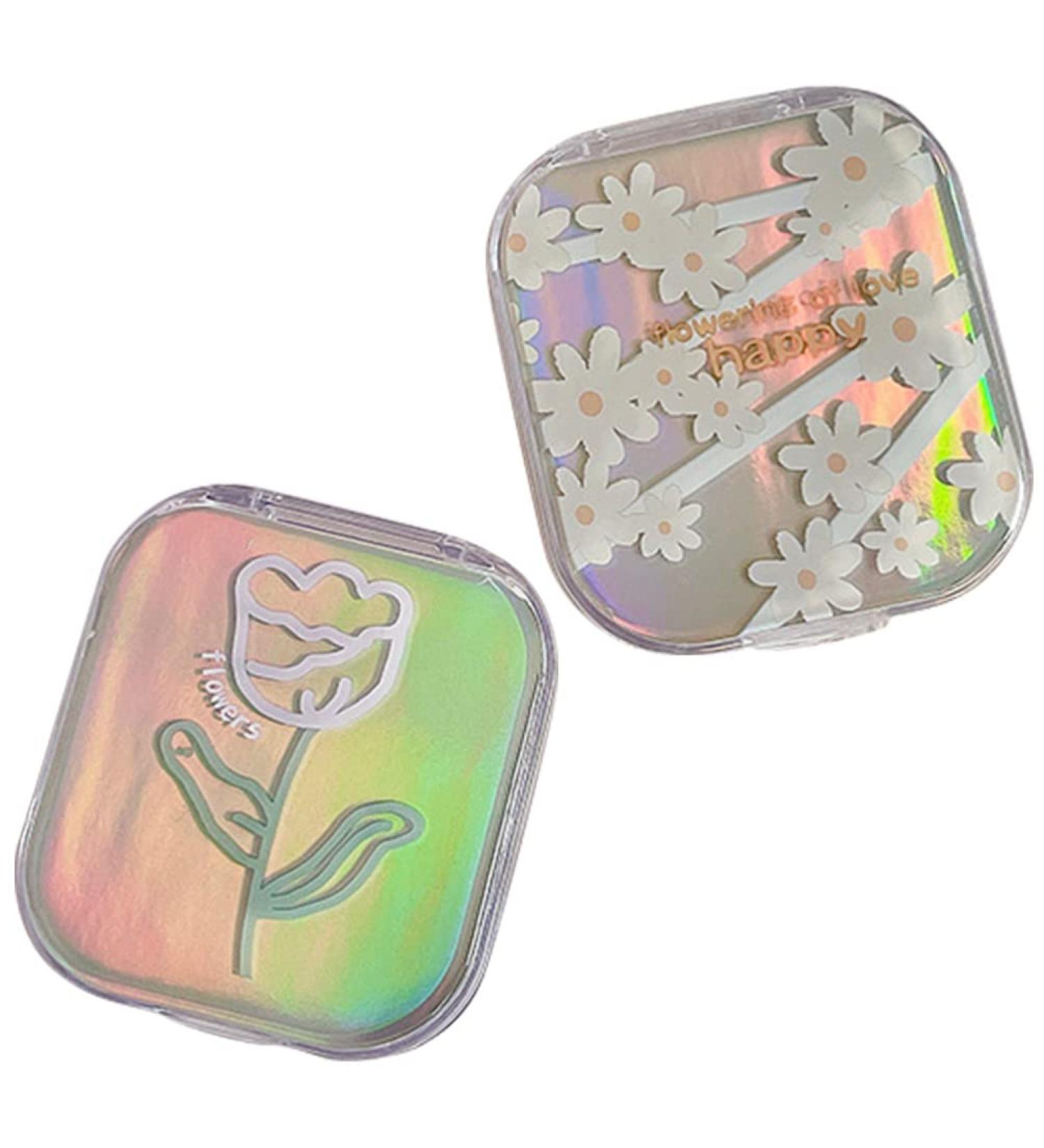 Buy Healvian Portable Contact Lens Container - 2-Piece Travel Kit with Mirror Tweezers & Eye Care Holder for Easy Lens Management - International Shipping Available - Buy Online on GoSupps.com