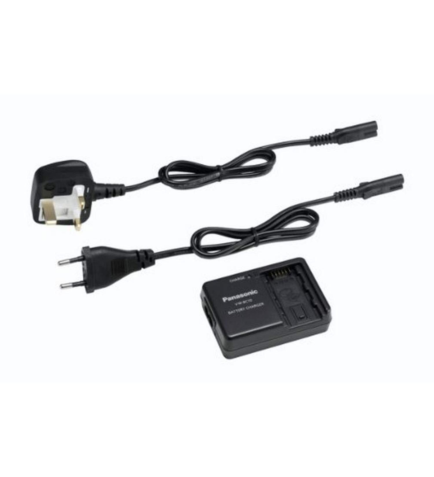 Panasonic VW-BC10E-K external charger (suitable for Panasonic camcorder batteries VBL090 VBK180 VBK360 VBY100 VBT190 VBT380)