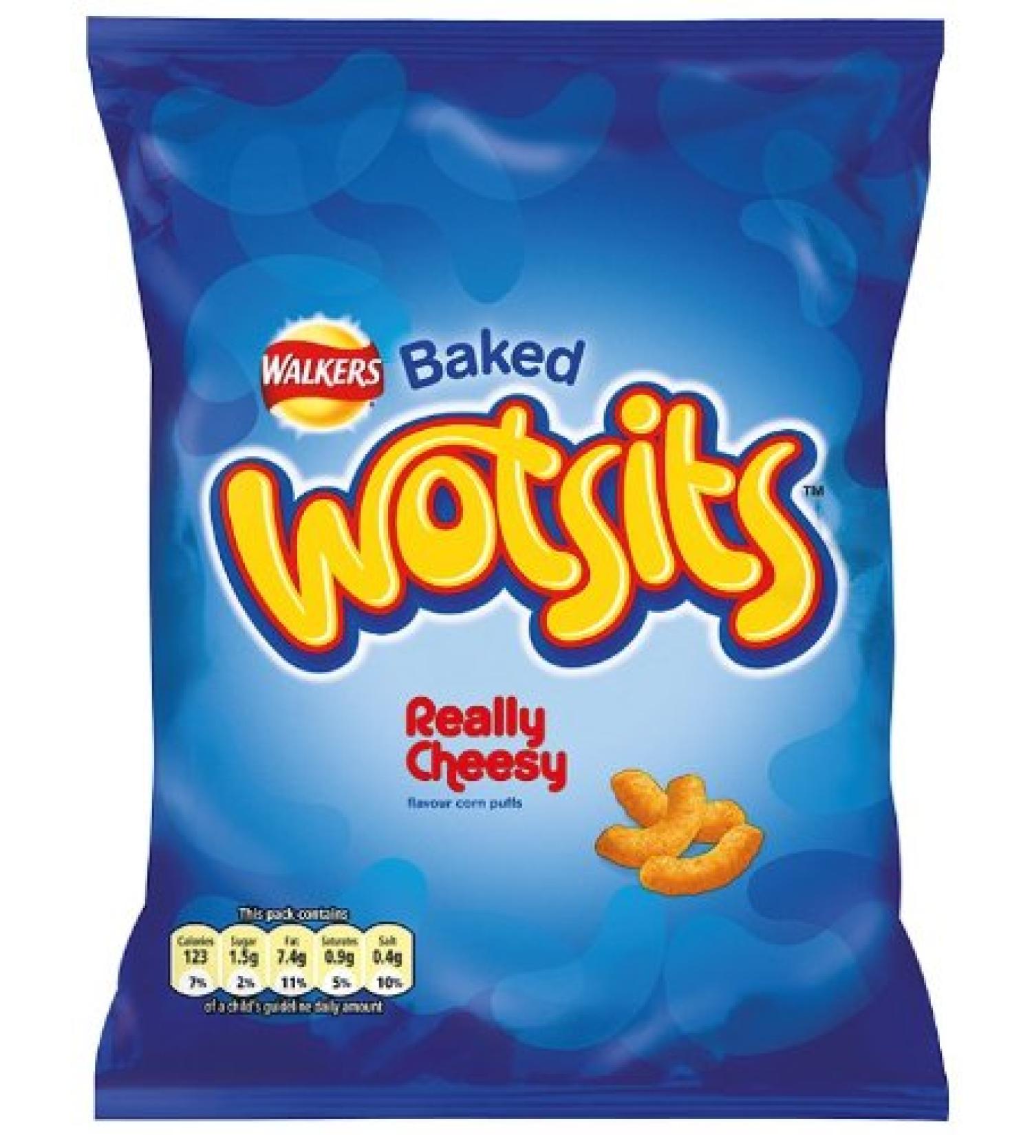 Walkers Walkers Wotsits Cheese Crisps 22g Pack of 48