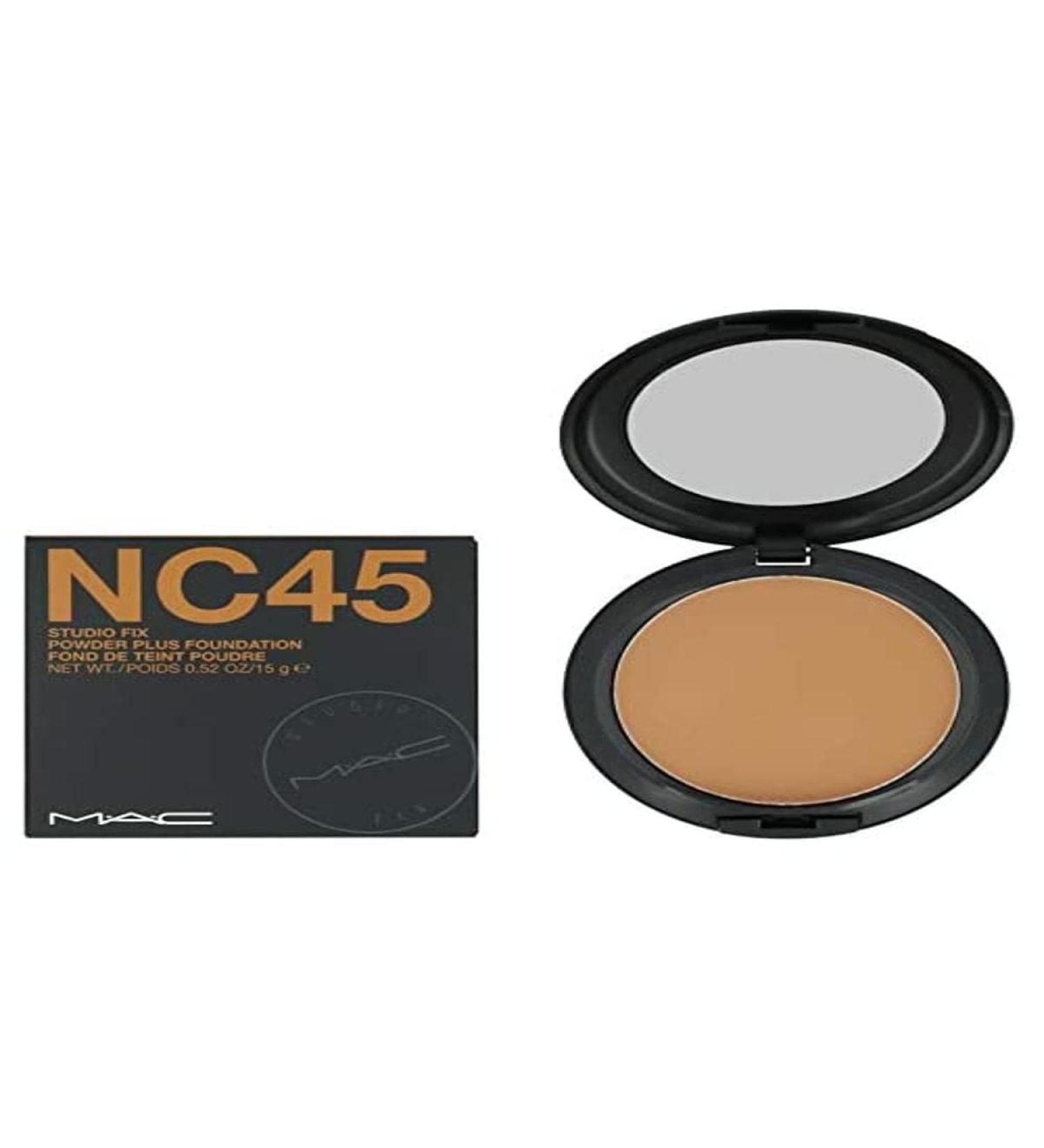MAC STUDIO FIX POWDER PLUS FOUNDATION NC45 15 g (Pack of 1)