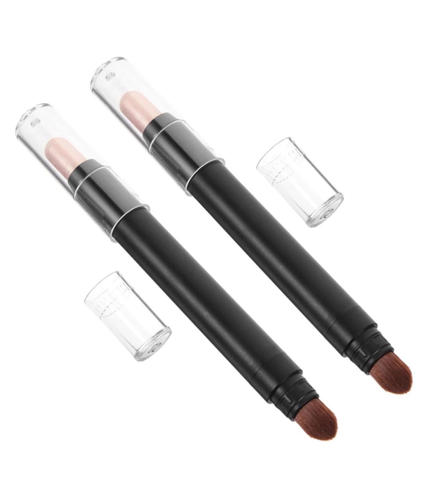 DOITOOL Eye Makeup Brush 2pcs Makeup Brush Crayons Eye Shadow Pens Eye Shadow Makeup Eyeshadow Brush Set Eyeliner Lasting - Buy Online on GoSupps.com