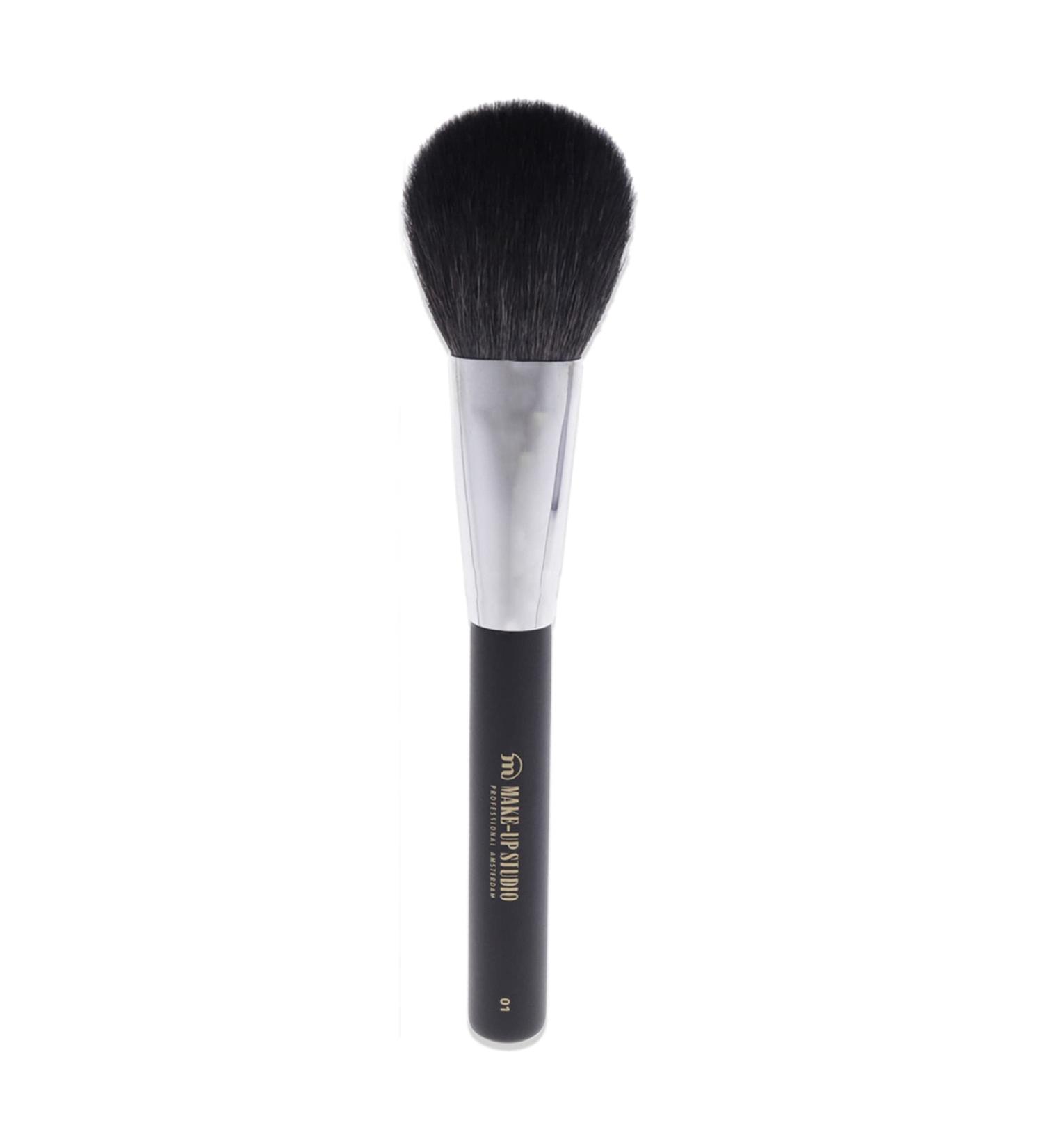 Powder Brush Flat Goat Hair - 1 for Women - 1 Pc Brush