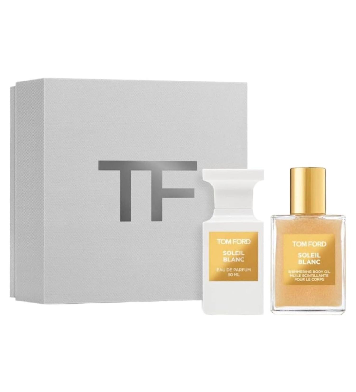Tom Ford Private Blend Soleil Blanc 2 Piece Set - Eau De Parfum and Shimmering Body Oil - Buy Online on GoSupps.com