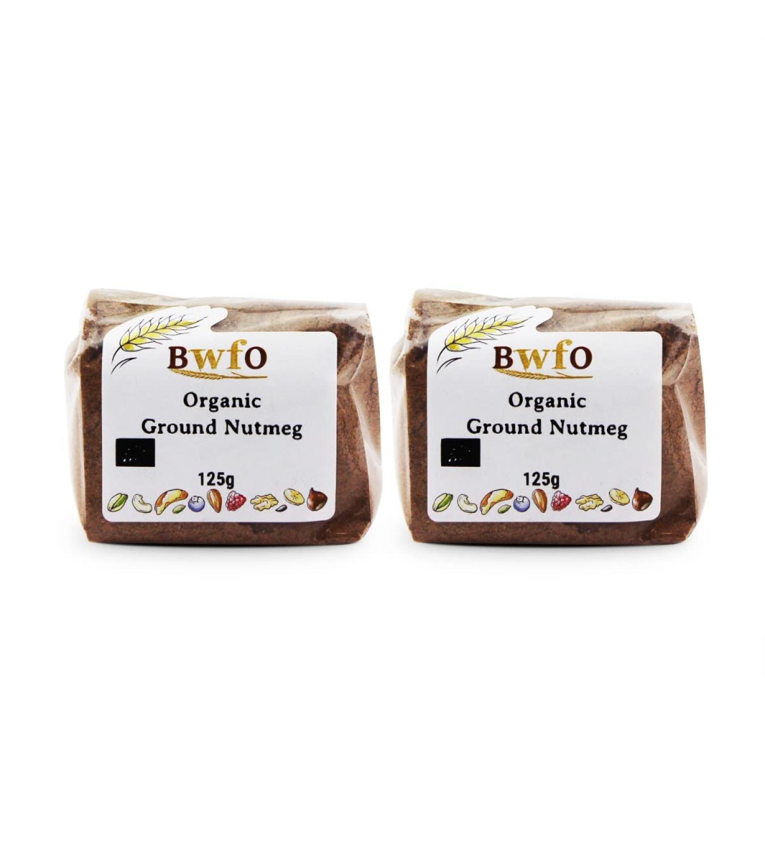 Organic Nutmeg Ground 250g (BWFO)