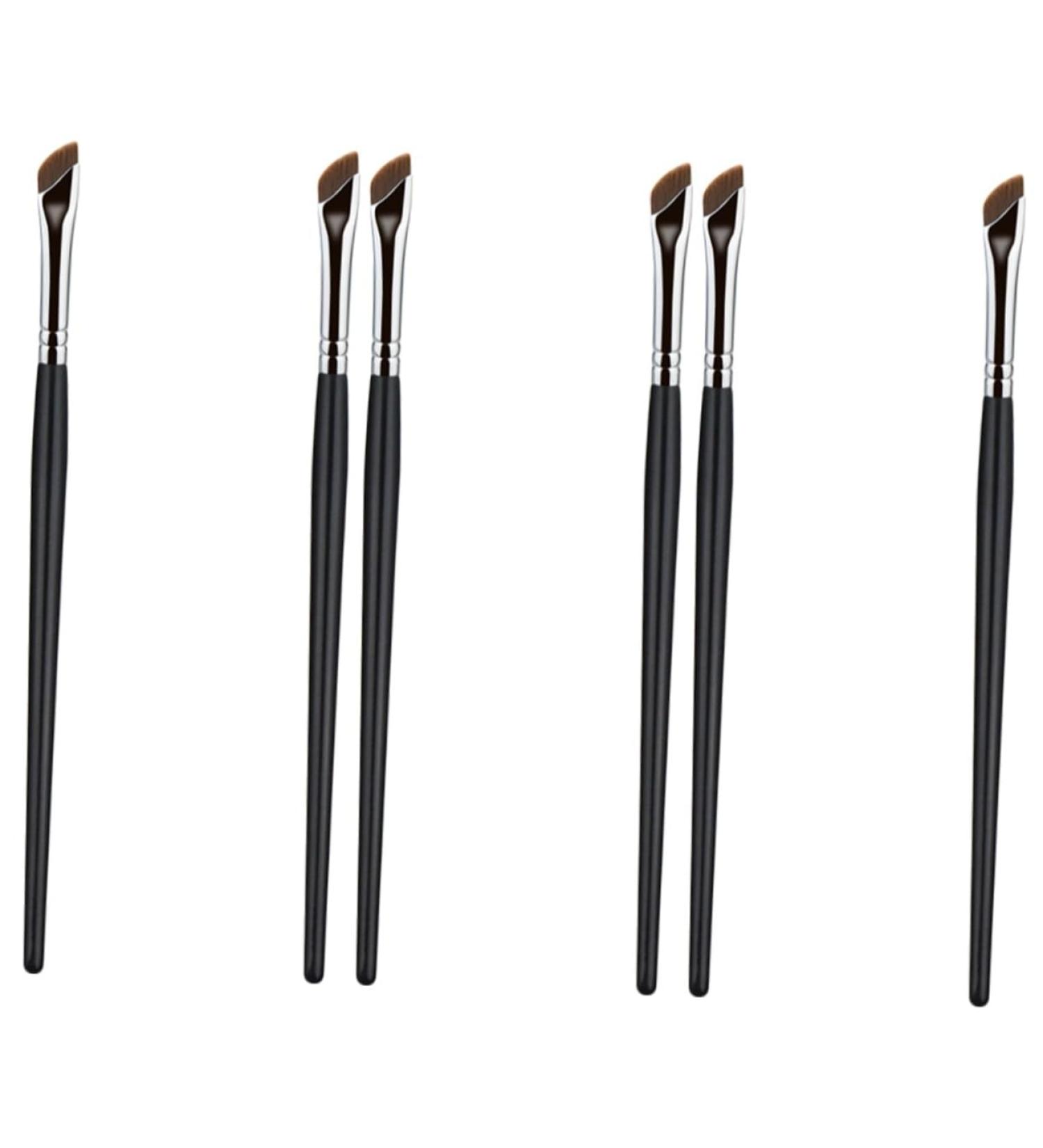Baluue 6 Pcs Eyebrow Brush Brow Concealer Angled Brow Brush Eye Cosmetics Brush Artificial Fiber - Buy Online on GoSupps.com