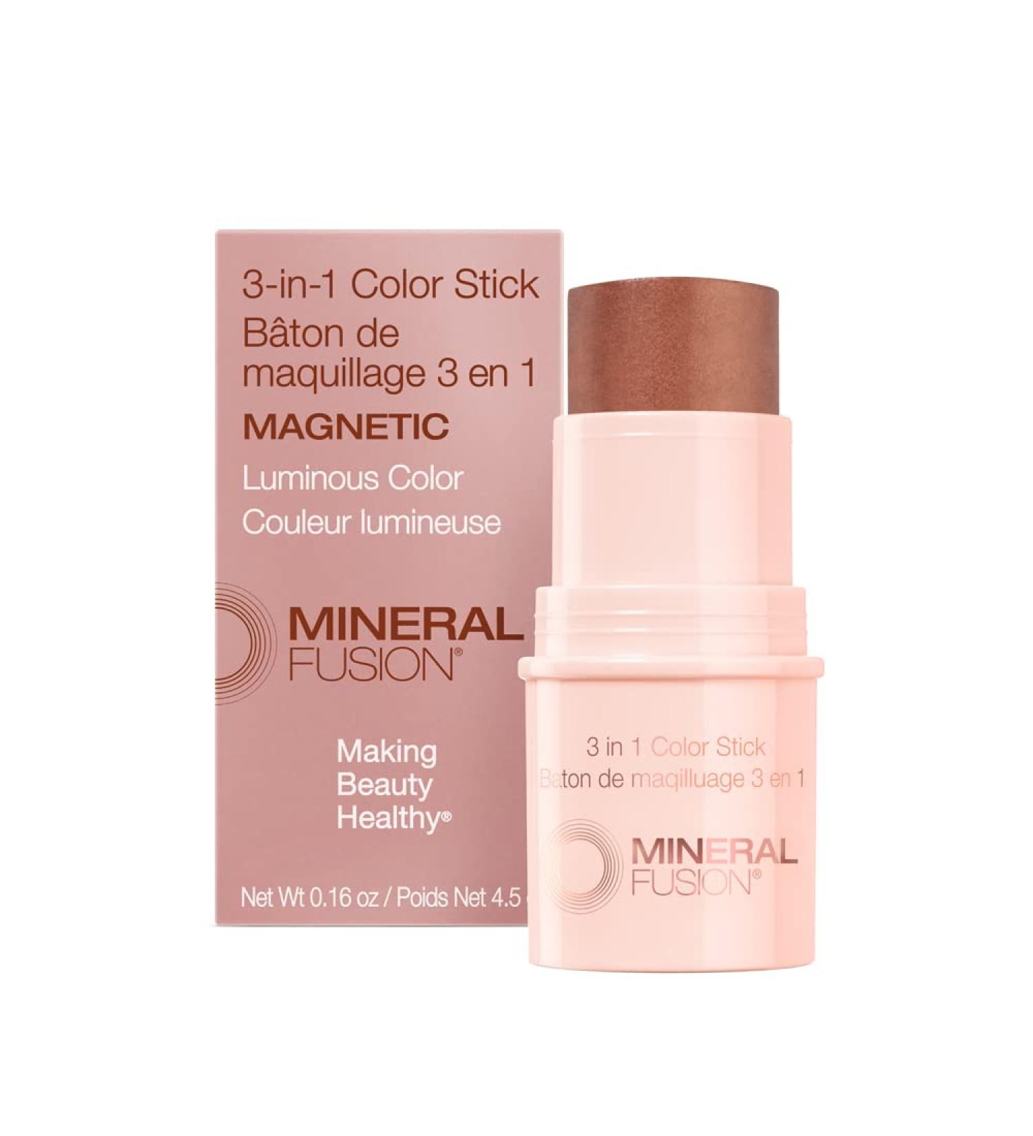 Mineral Fusion 3-in-1 Color Stick - 0.18 oz Magnetic Makeup (Pack of 1) - Buy Online on GoSupps.com