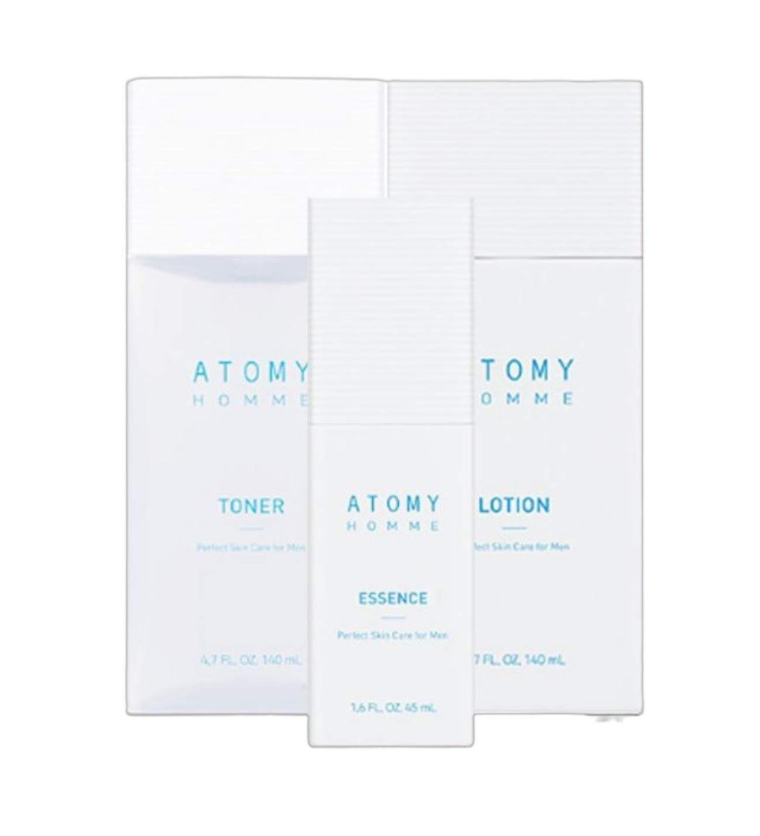 ATOMY Men Homme Skin Care 3-Piece Set - Premium Men's Skincare | International Shipping Available - Buy Online on GoSupps.com