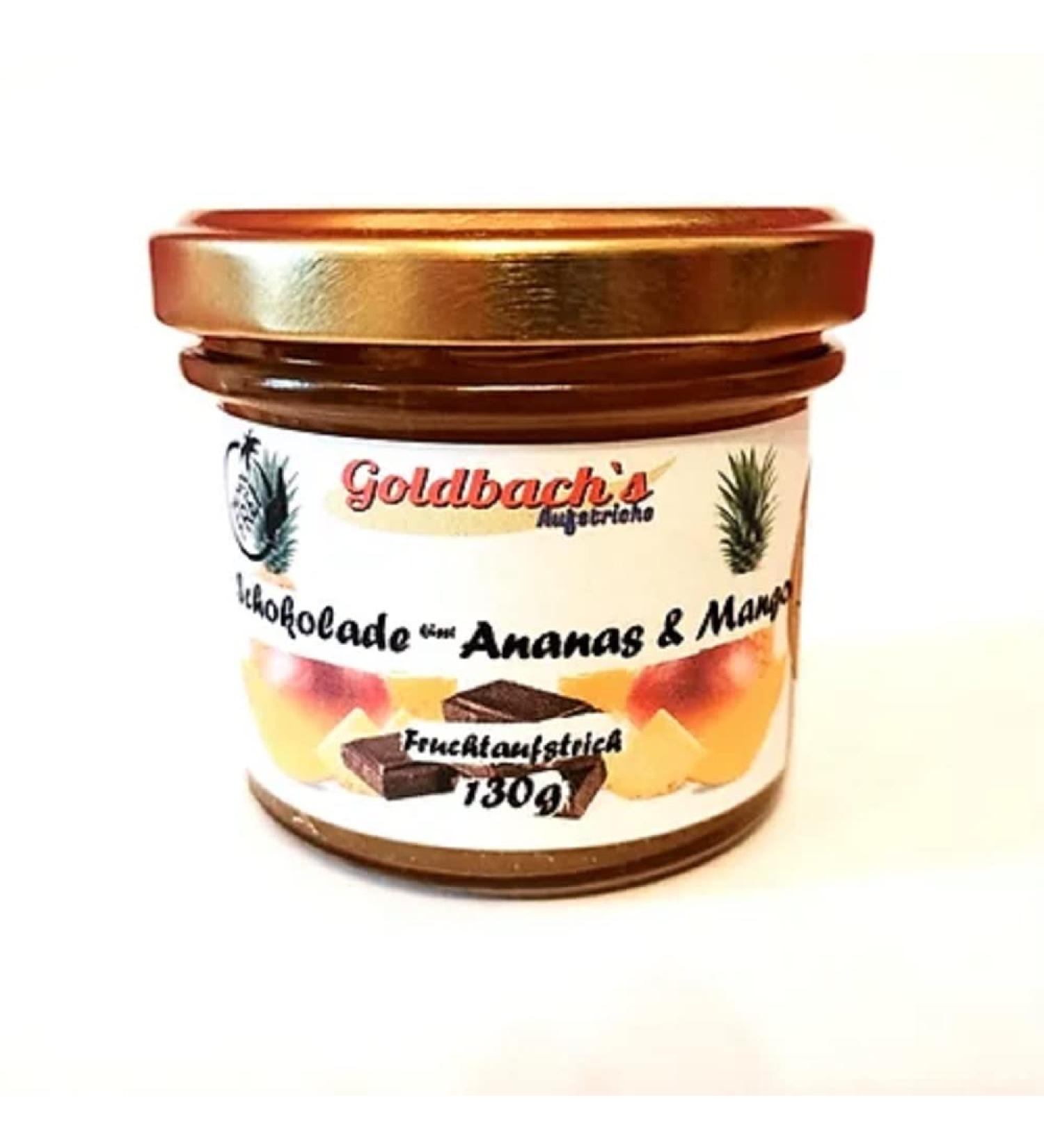 Generisch Chocolate Kisses Spreadable Pineapple Mango