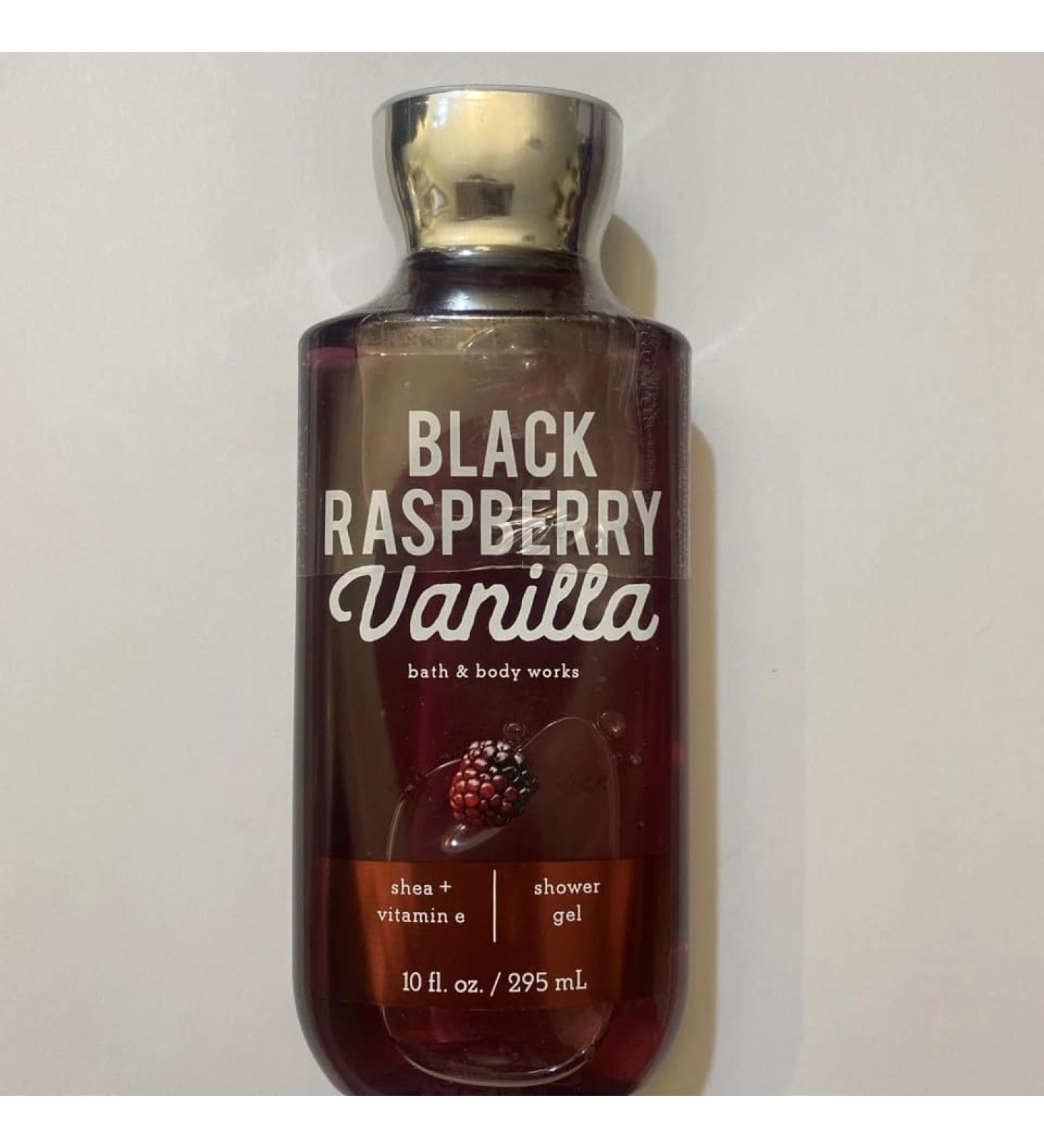 Bath and Body Black Raspberry Vanilla Shower Gel 10 Ounce