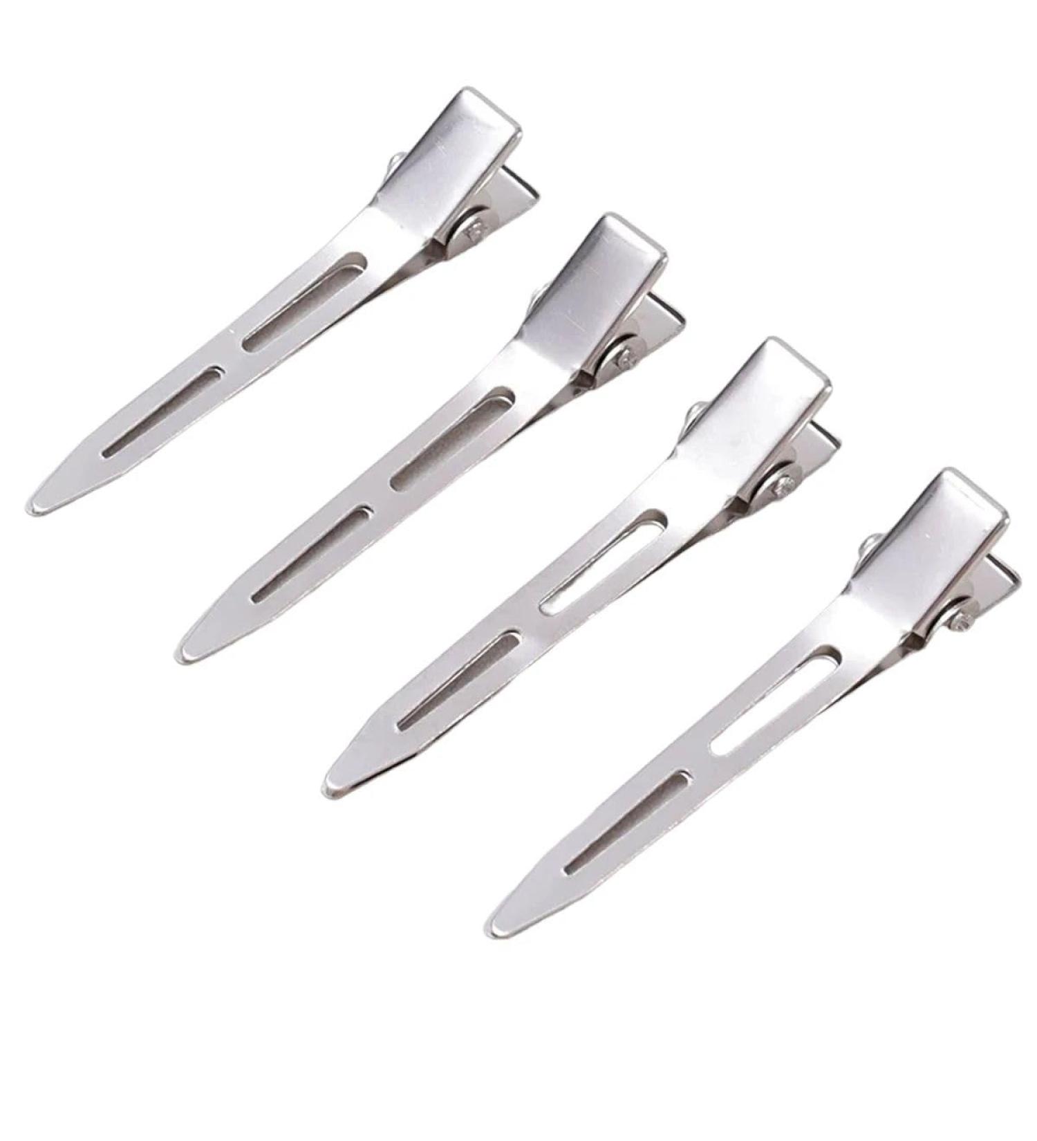 New 2025 Professional Hair Salon Fixed Clips Ladies Styling Sectioning Hairpin Clamps Curl Hair Root Fluffy Hairdressing Tools Jewelry Fashion Accessories Creative Gift - Buy Online on GoSupps.com