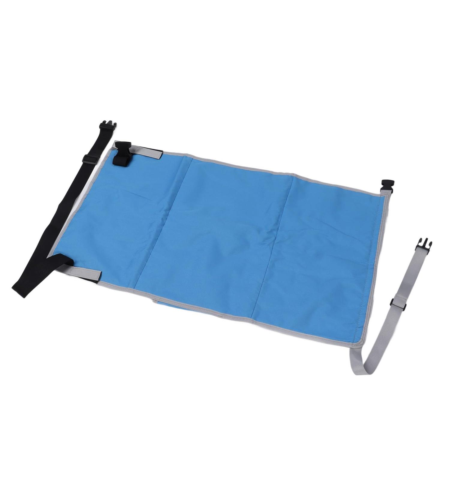 Airplane Footrest Hammock - Durable Canvas Seat Extension for Comfortable Toddler Flights (Blue) | International Shipping Available - Buy Online on GoSupps.com