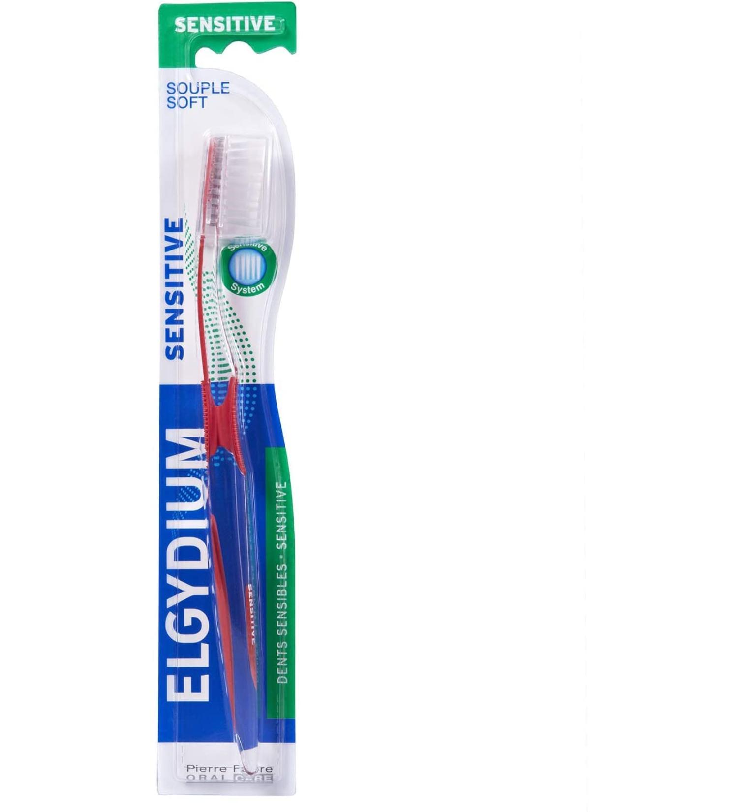 Elgydium Spazz Sensitive Toothbrush Gentle Care for Sensitive Gums | International Shipping Available - Buy Online on GoSupps.com