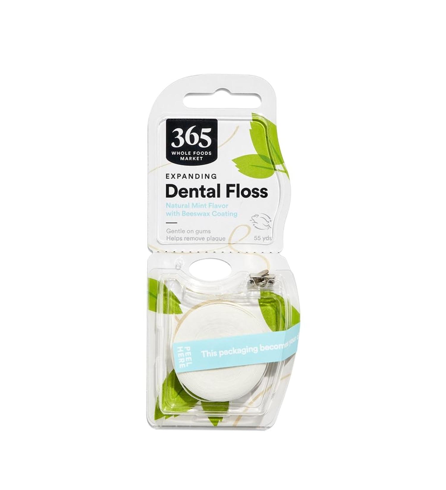 365 by Whole Foods Market Dental Floss Waxed Mint 1 Each