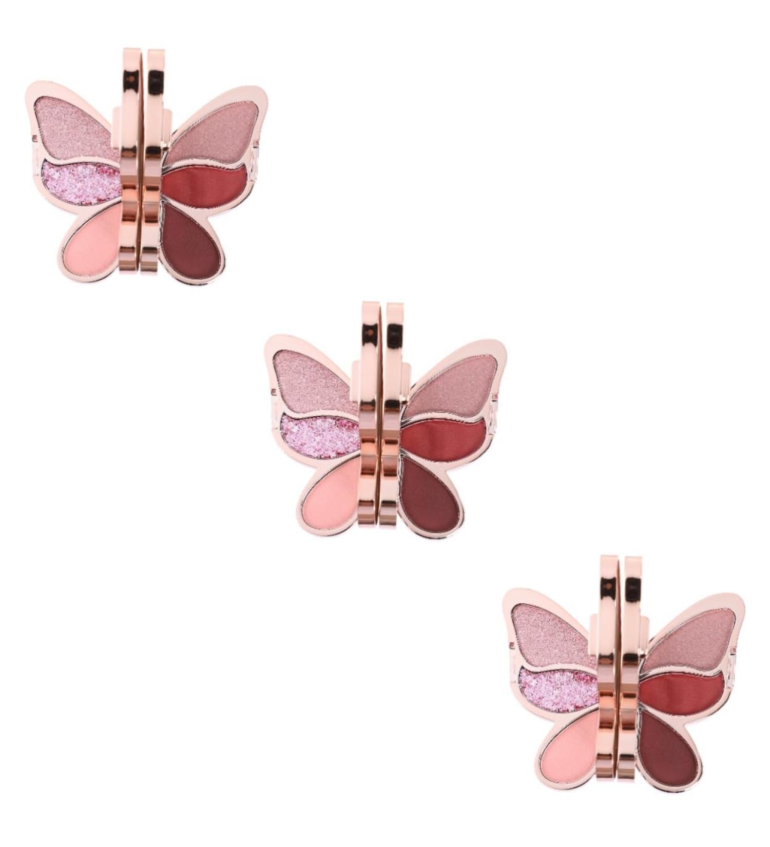 POPETPOP 3 Pcs Eyeshadow Palette Natural Eyeshadow Cheek Blusher Woman Eyeshadow Pallet Girl High Pressure 1 count (Pack of 1) As Shown 4x3pcs - Buy Online on GoSupps.com