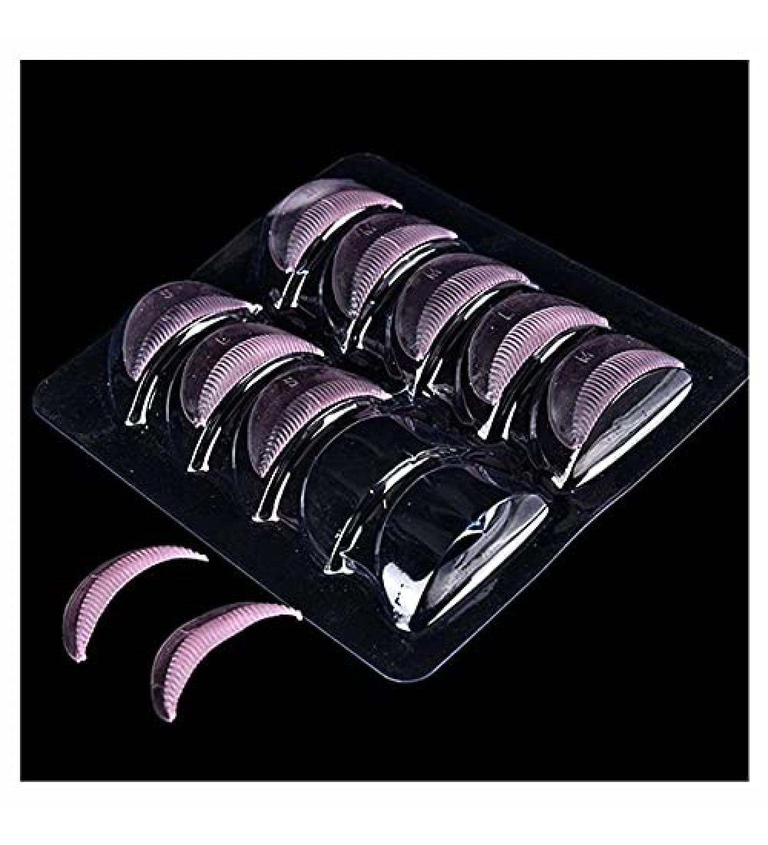 DIY Lash Lift Pads - 10 Reusable Silicone Shields in 5 Sizes for Eyelash Lifting | Permanent Eyelash Rods & Beauty Tools - Buy Online on GoSupps.com