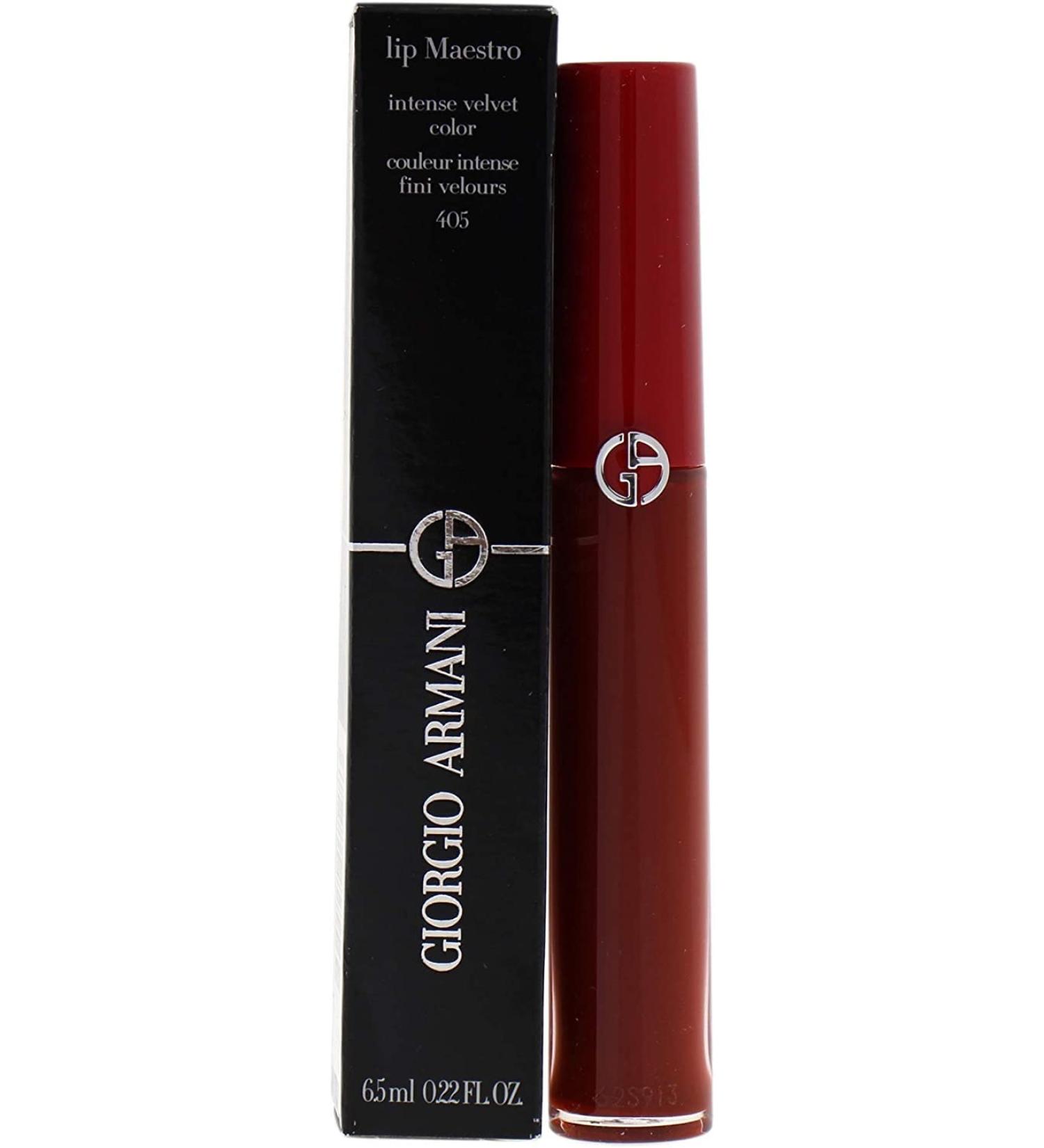 Giorgio Armani Lip Maestro 405 Sultan - Intense Velvet Color Lip Gloss | Shop Internationally - Buy Online on GoSupps.com