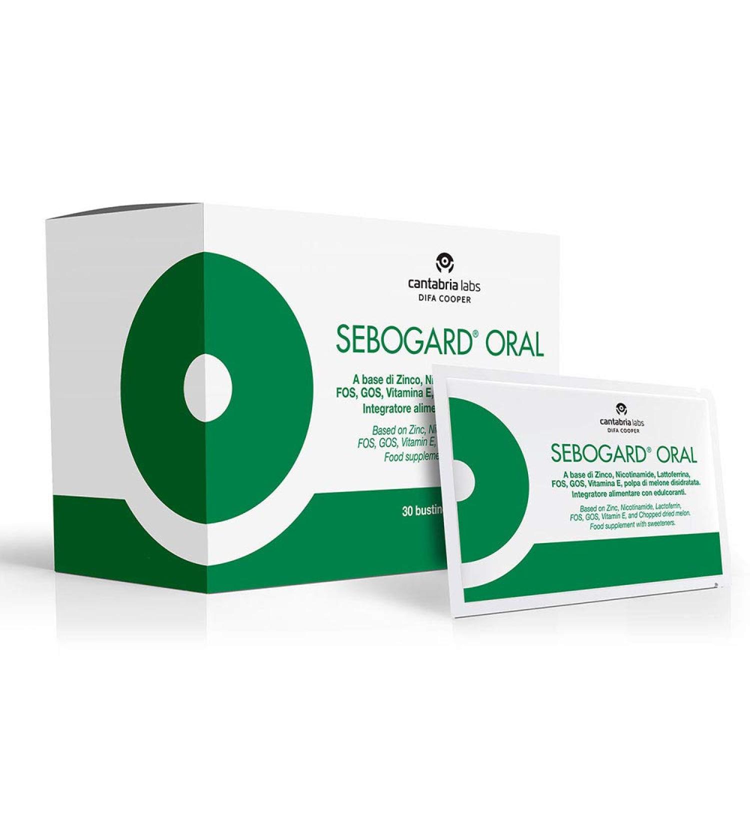 Sebogard Dietary supplement to aid in the treatment of acne and seborrheic dermatitis. 30 sachets.
