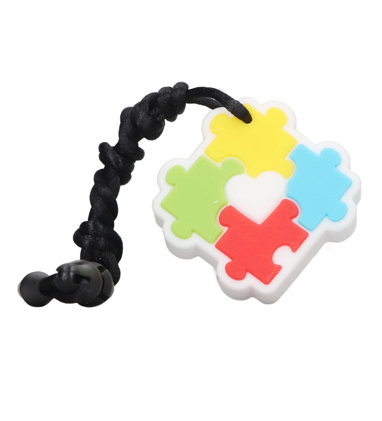 Chew Necklace | Silicone Sensory Teether for Healthy Oral Habits & Teething Relief - Shop Internationally - Buy Online on GoSupps.com