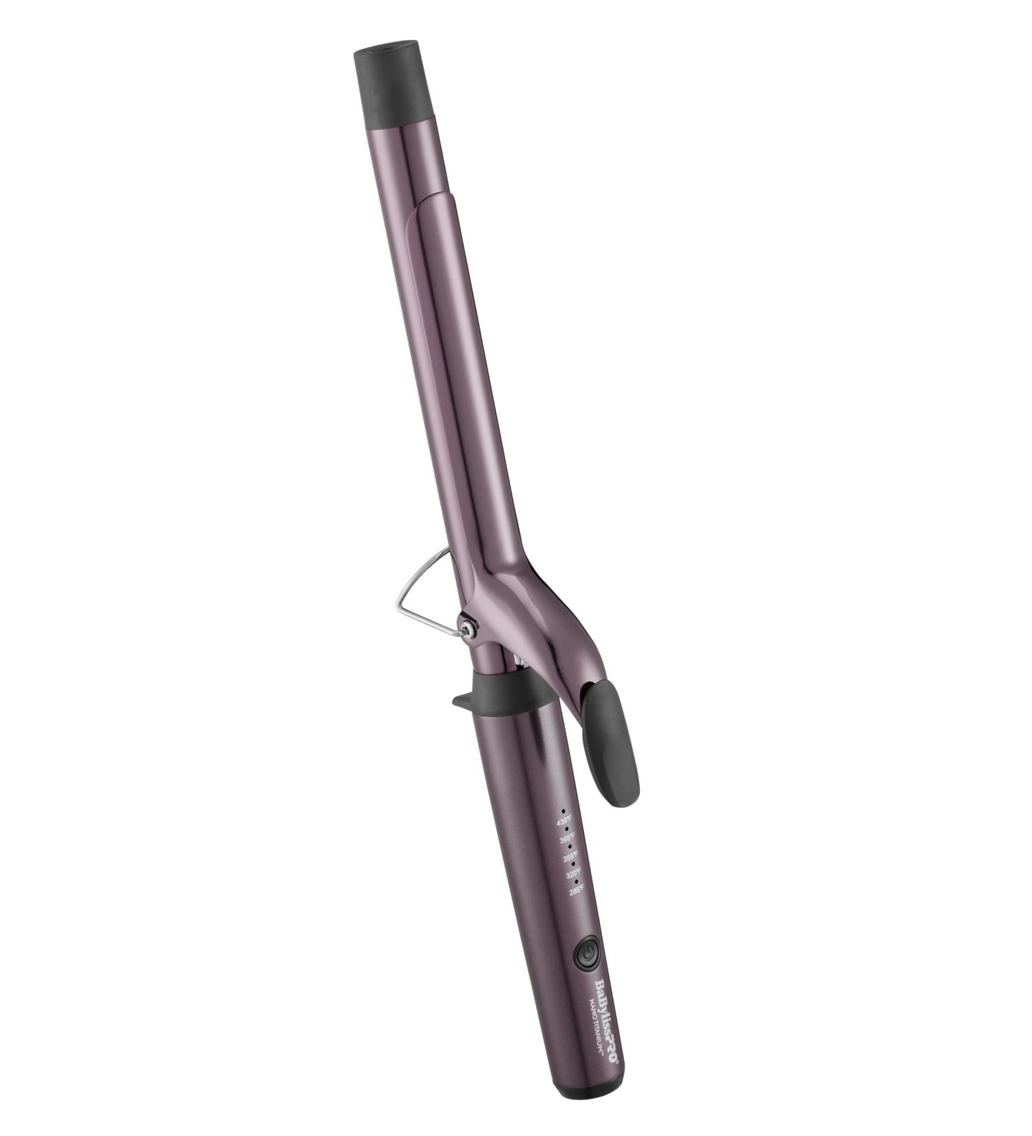 BaBylissPRO Nano Titanium Limited Edition Purple 1 inch Extended Barrel Hair Curling Iron