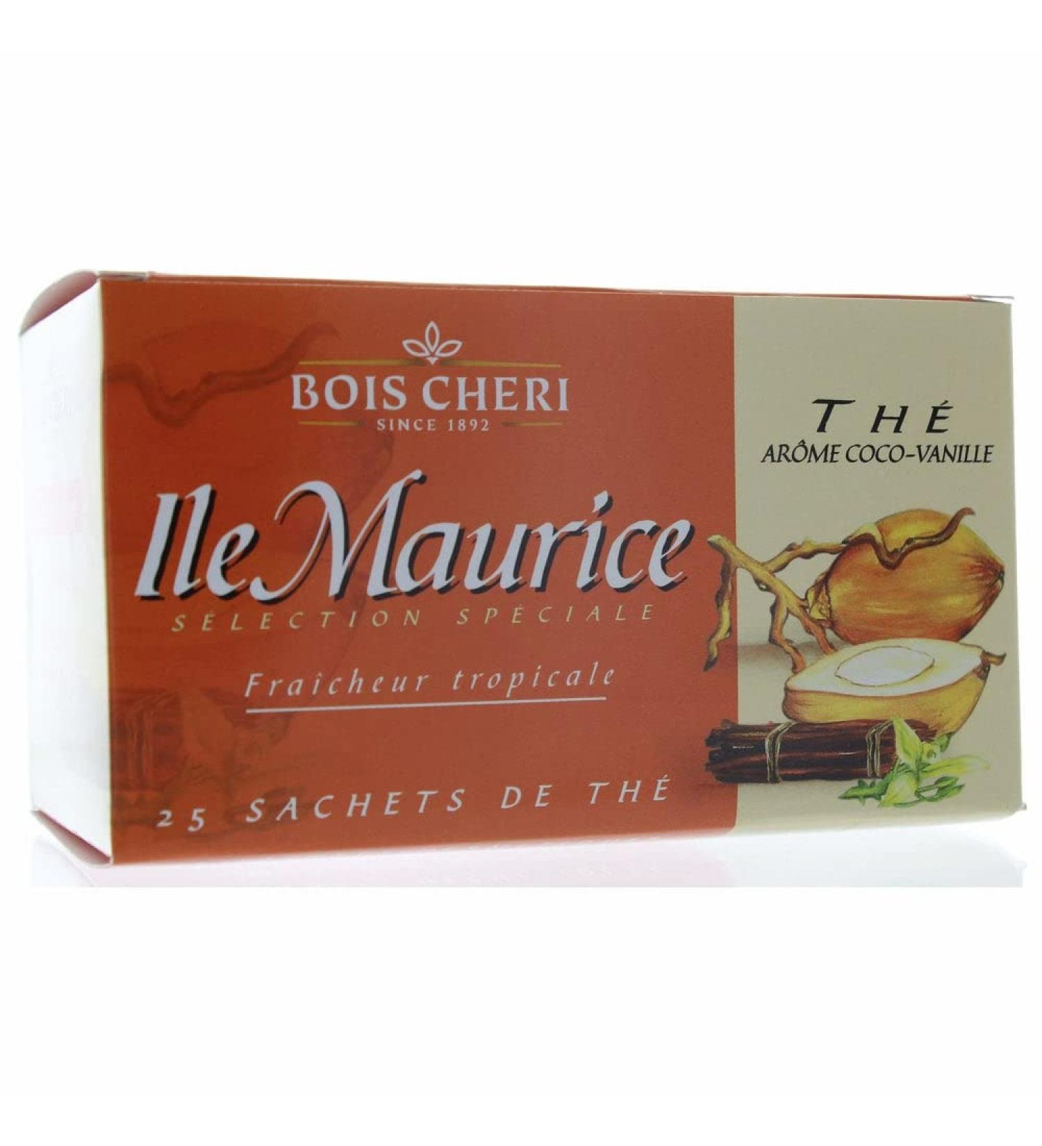 Bois Cheri Schwarztee Coconut Vanilla - Premium Internationally Shipped Tea | Buy Online - Buy Online on GoSupps.com