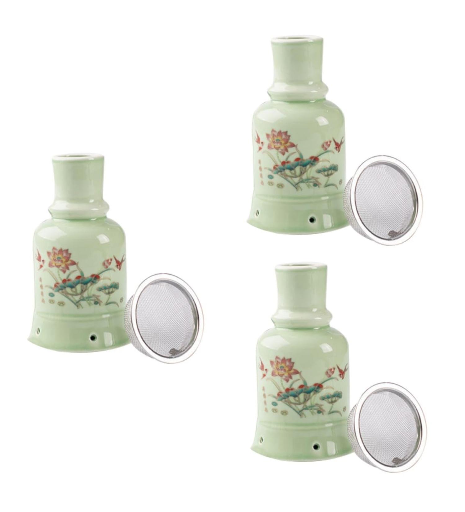 Buy TOVINANNA 3 Set Moxibustion Pot for Whole Body Wellness | Green Moxa Stick Enhancer & Moxbrenner Tool - International Shipping - Buy Online on GoSupps.com