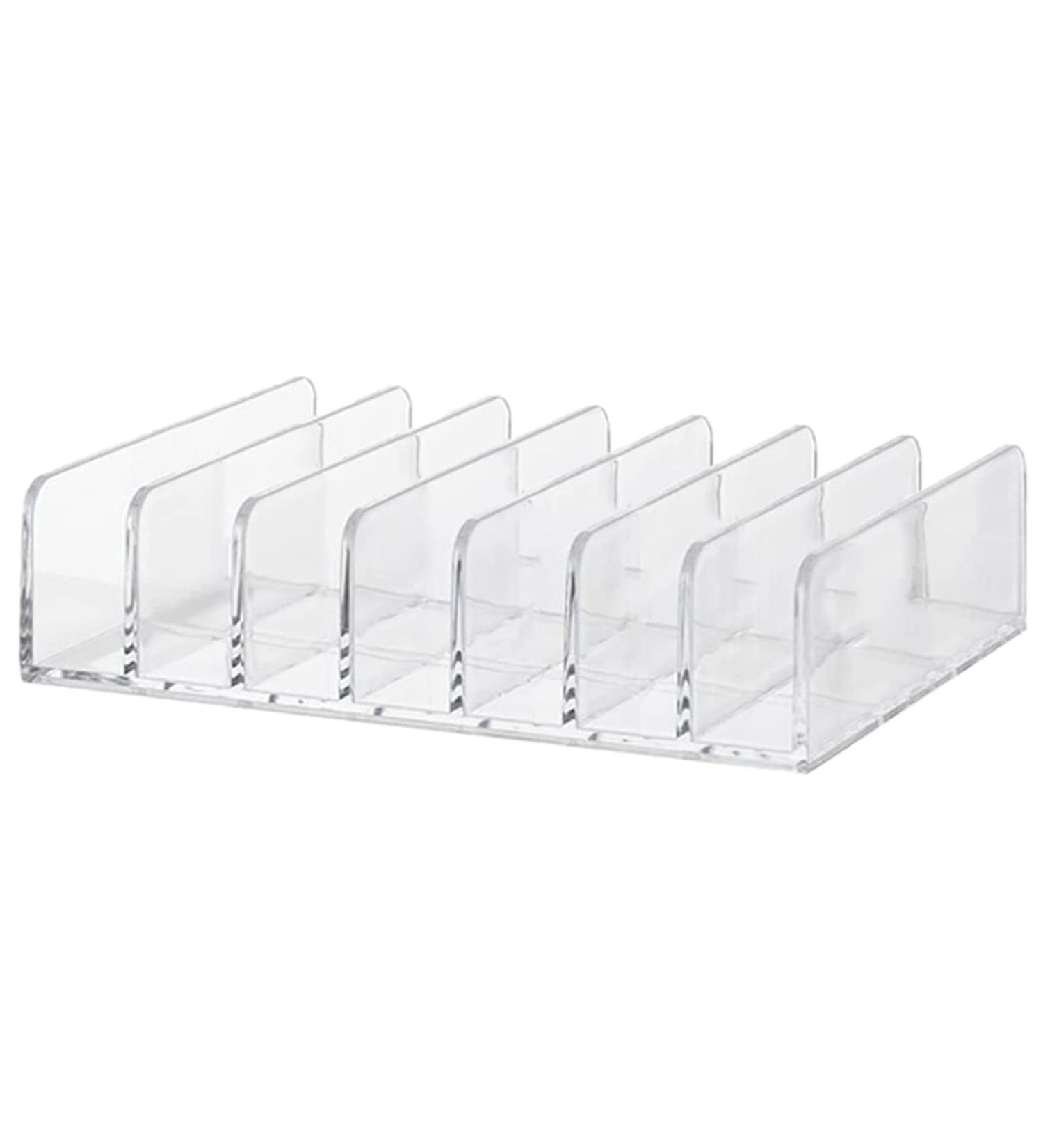 Plastic Eyeshadow Makeup Organizer 7 Cell Cosmetic Storage for Cosmetic Eyeshadow Bathroom Countertop Vanity Cosmetic Organizer - Buy Online on GoSupps.com