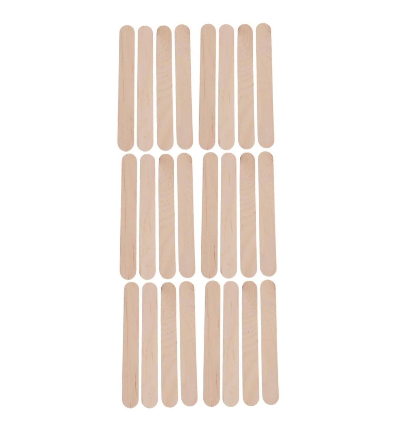 Magiclulu 150 STK Wax Bar Spatula & Pencils - Best Hair Removal Wax Applicator Sticks for Women - Perfect for Face & Body Waxing - Buy Online on GoSupps.com