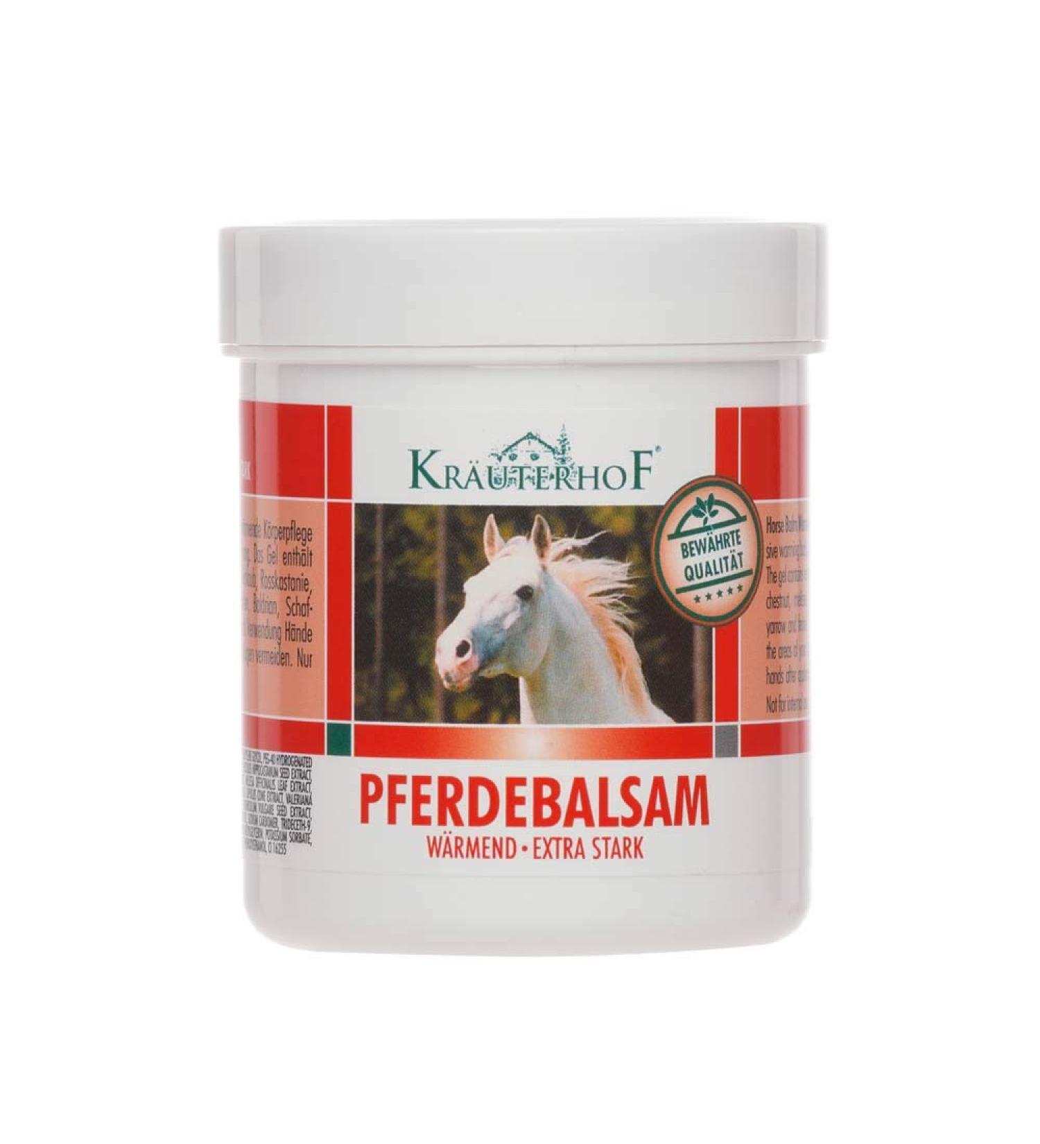 Kr uterhof Baume pour chevaux gel de massage pour la peau extra fort tailles