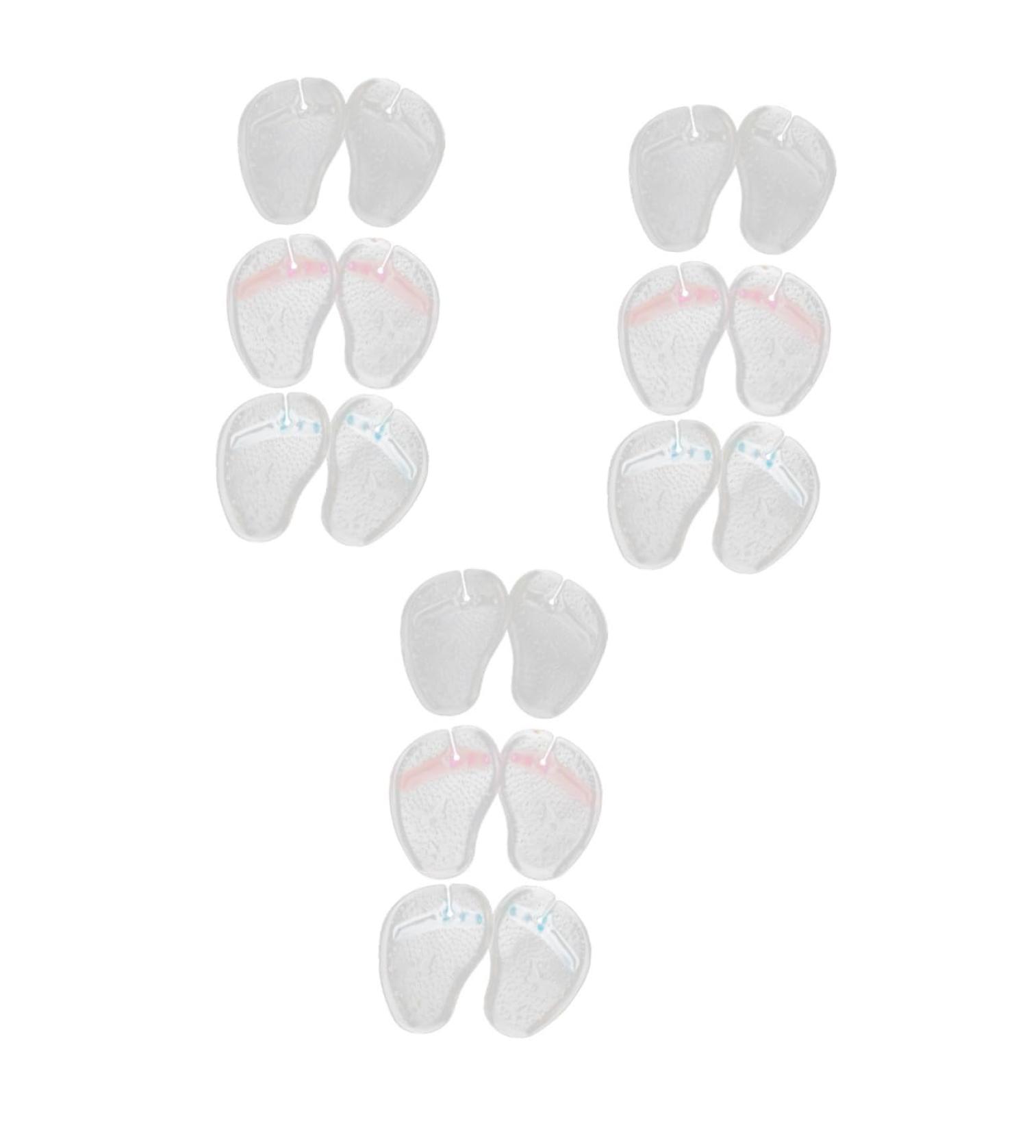 NOLITOY 9 Pairs Metatarsal Gel Insoles | Forefoot Cushion Inserts for Athletes Non-Slip Foot Pads for Comfort & Relief - Ideal for Sandals & Slippers - Buy Online on GoSupps.com
