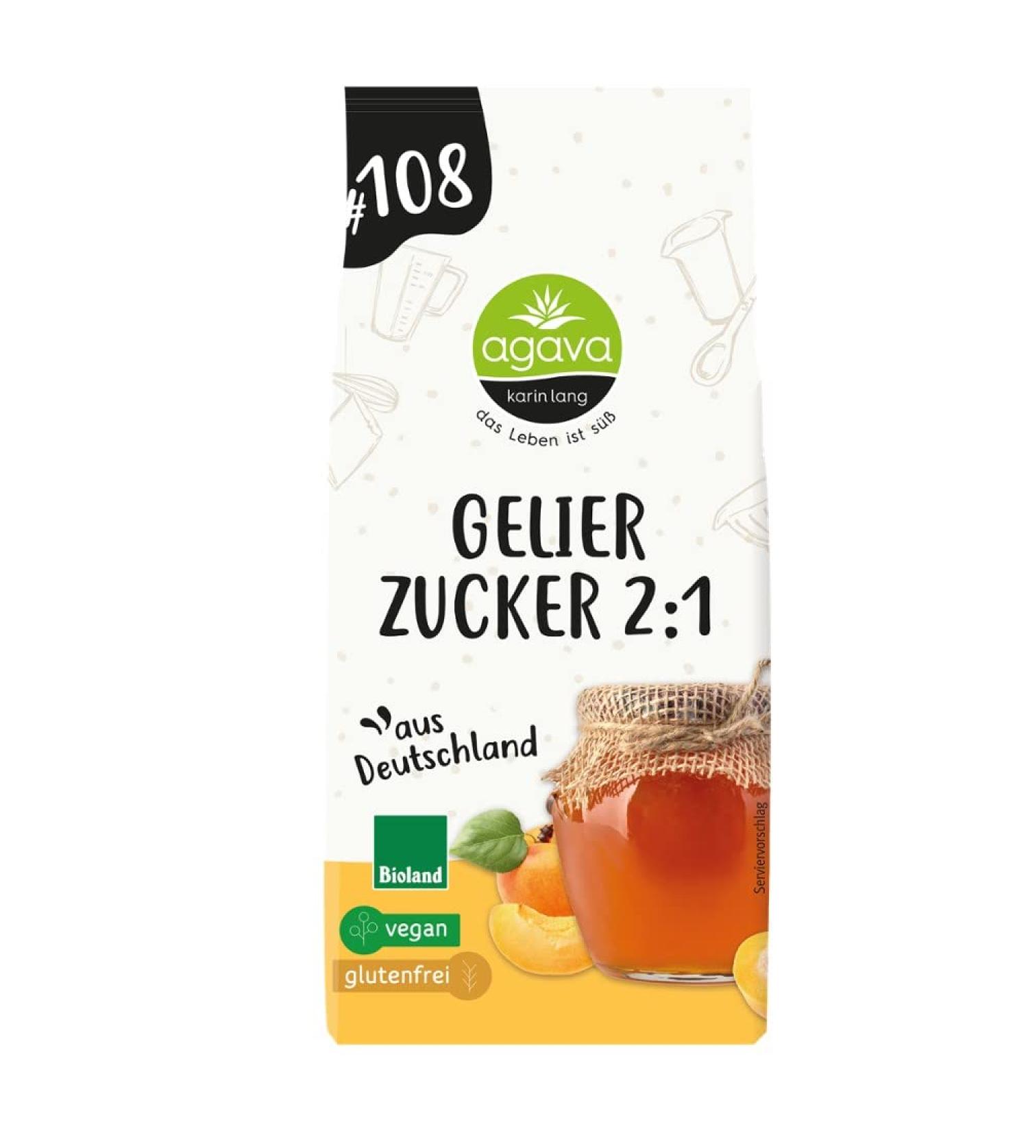 Agava organic gelling sugar 2: 1 500g
