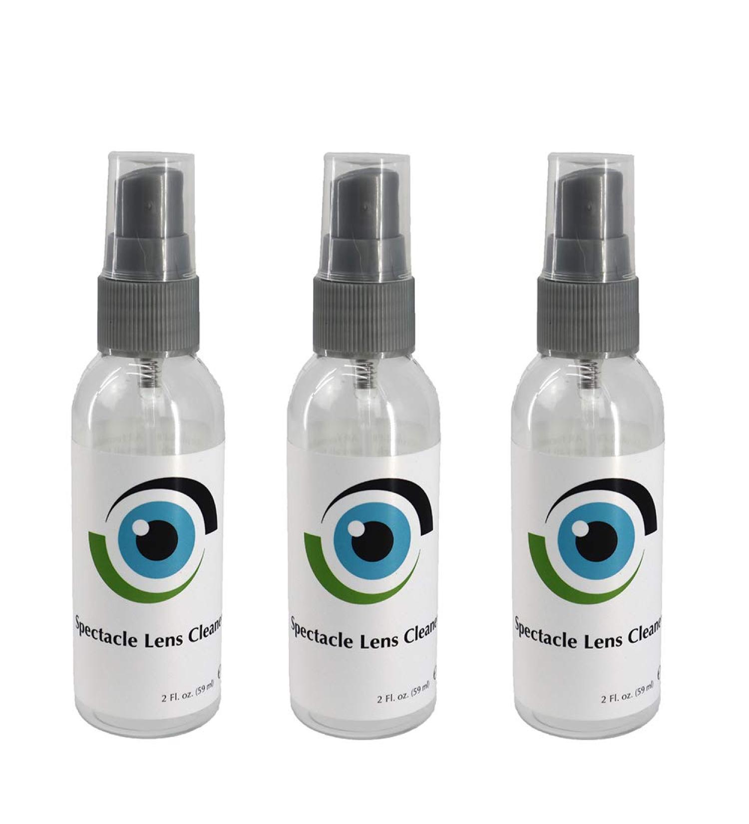Leader Liquid Lens Cleaner - 3 x 59ml Alcohol Free Spray for Eyeglasses Cameras & More | Premium Lens Cleaning Solution by Sports World Vision - Buy Online on GoSupps.com