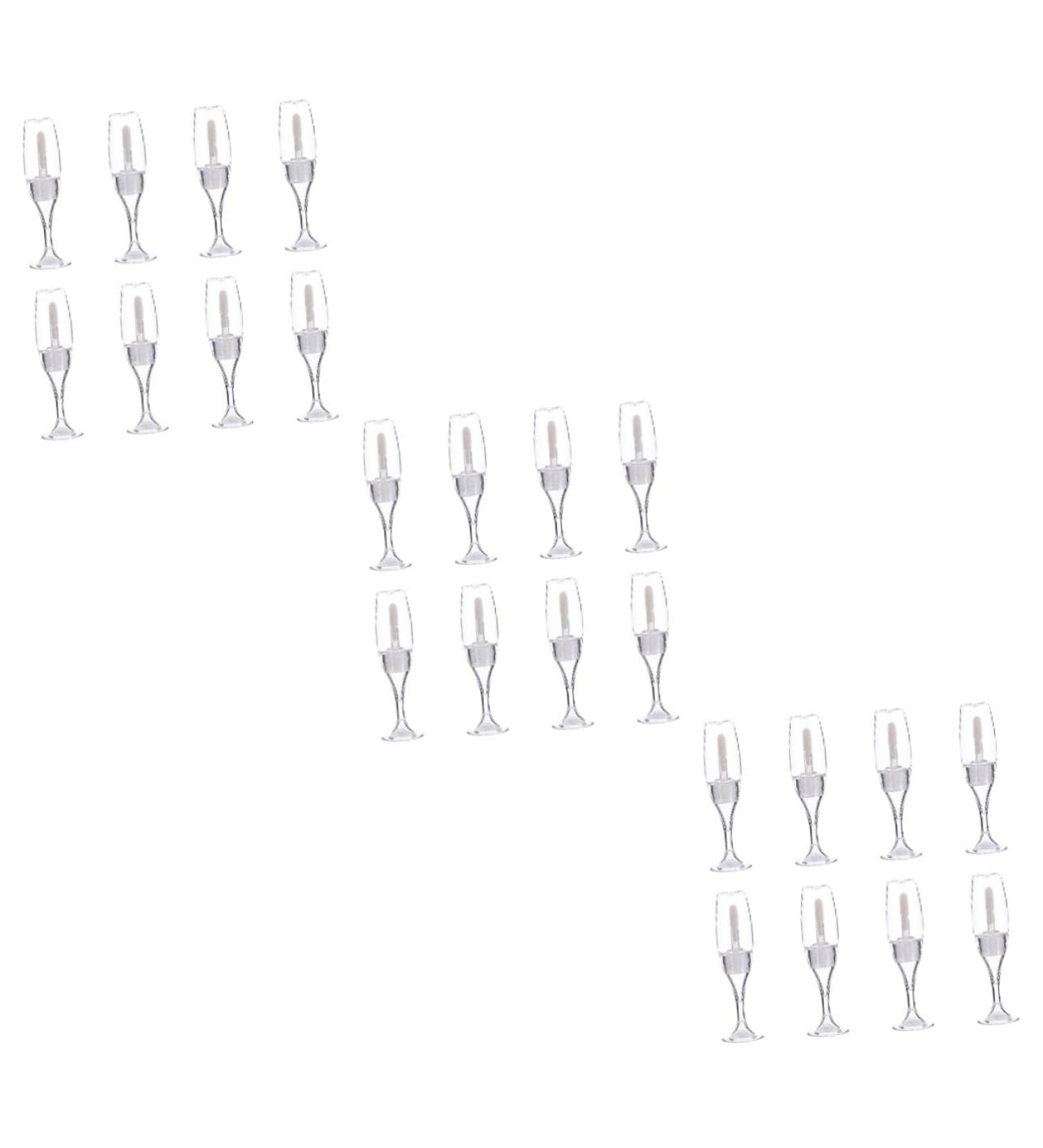 minkissy Pcs Flacons En Verre De Vin R cipient De Stockage De Brillant Flacons De Brillant Contenant De Tube De Rouge Bouteilles En - Buy Online on GoSupps.com