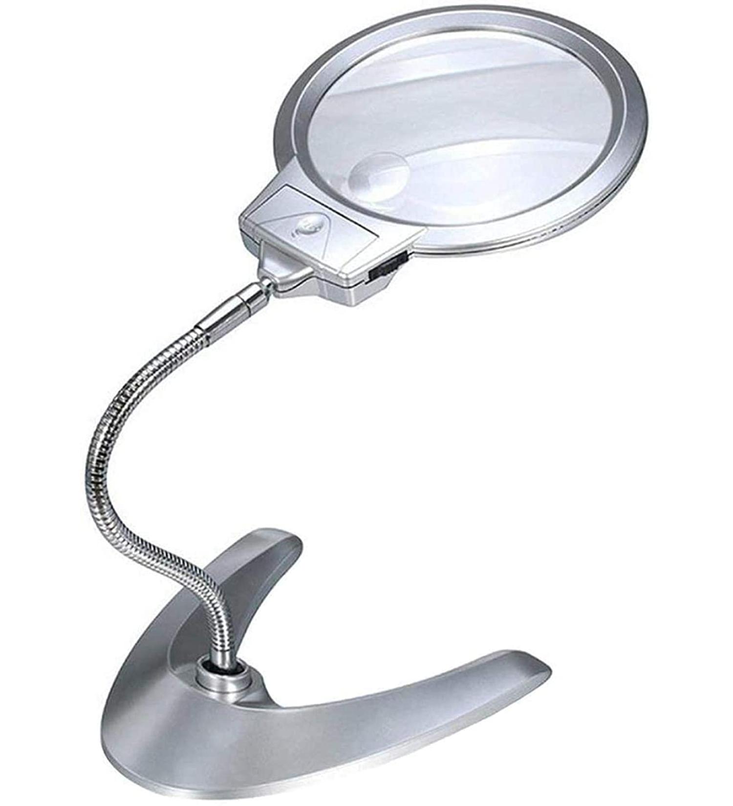 Led Magnifying Glasses Desktop 6X 2X for Reading Crafts Repair Magnifier Lofty Ambition - Buy Online on GoSupps.com