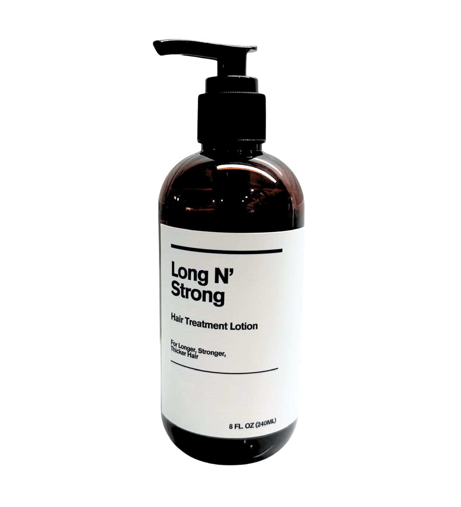 Long 'N Strong Treatment Lotion - Grow Hair Fast for Longer, Thicker, and Stronger Hair | 240 ML Split End Repair Treatment - Buy Online on GoSupps.com