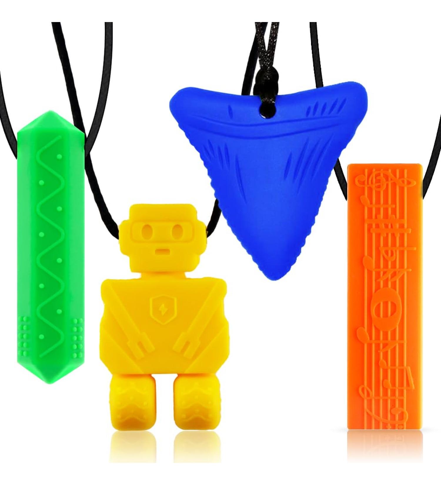 Colonet Sensory Silicone Teething Ring for Kids with ADHD & Autism | Biting Relief & Speech Therapy Aid | Perfect for Boys & Girls - Buy Online on GoSupps.com