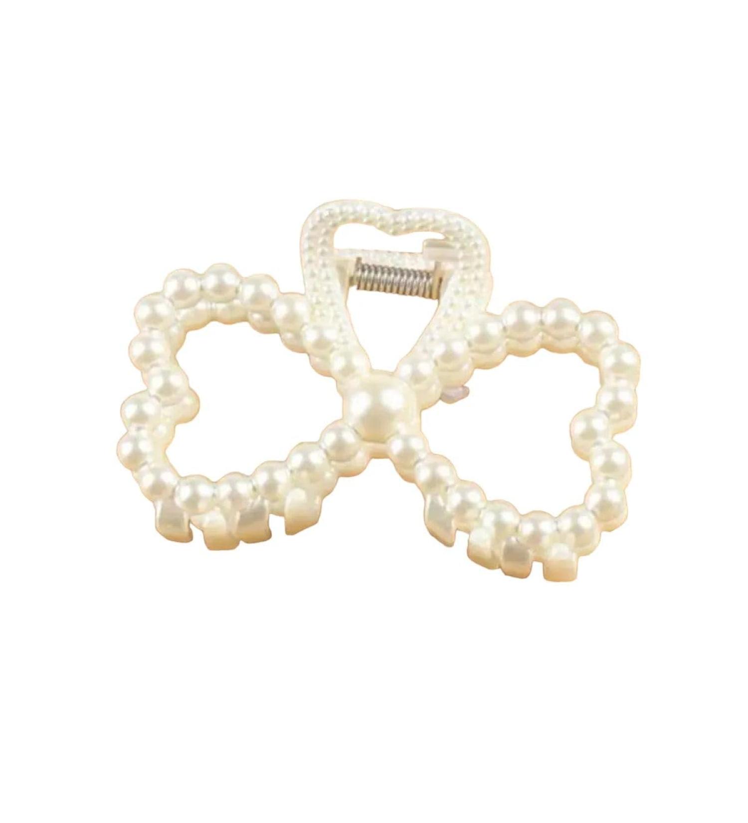 New 2025 Luxury Trendy Big Pearls Acrylic Hair Claw Clips Round Pearl Makeup Hair Styling Barrettes For Women Hair Accessories Jewelry Fashion Accessories Creative Gift - Buy Online on GoSupps.com