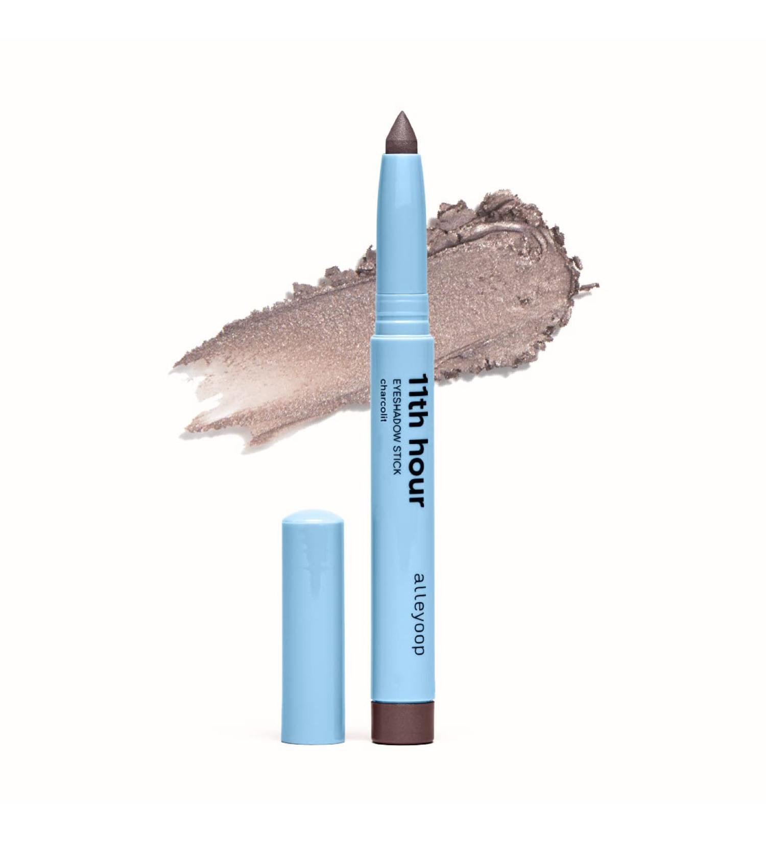 Alleyoop 11th Hour Charcolit Cream Eyeshadow Stick - Smudge-proof & Crease-proof for 11+ Hours - Travel-Friendly, Cruelty-Free & Vegan - Buy Online on GoSupps.com