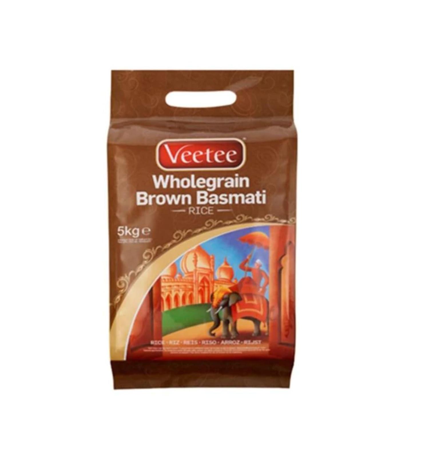 MASVeetee Brown Basmati Rice 5kg Box of 1-Fd