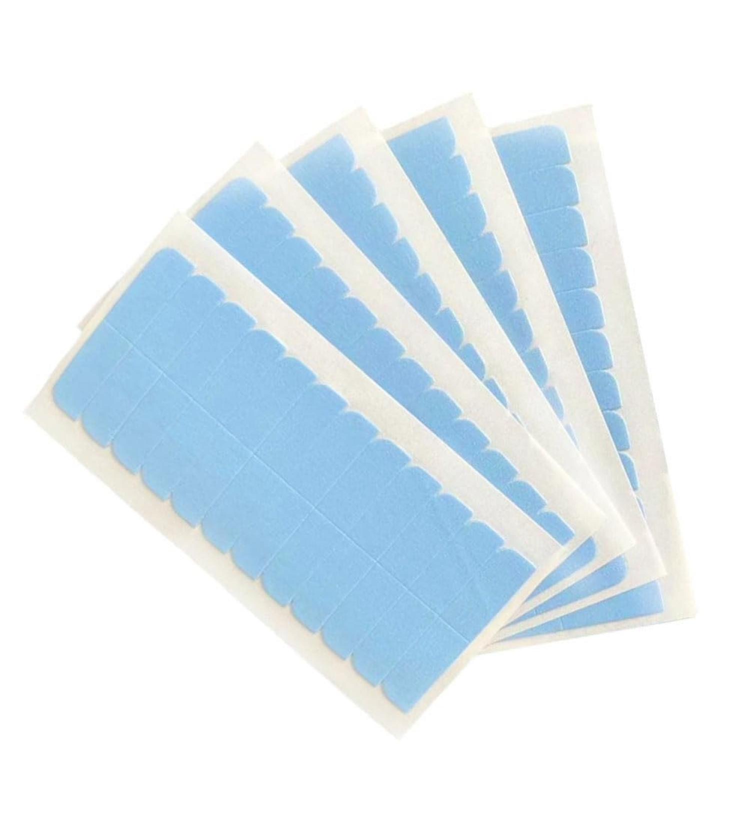 luxurious Blue Double Sided Wig Tape Hair Tape for Toupee Adhesive Tape for Lace Front Ultra-Hold Wig Glue Mini Tabs Tape Easy Install - Buy Online on GoSupps.com