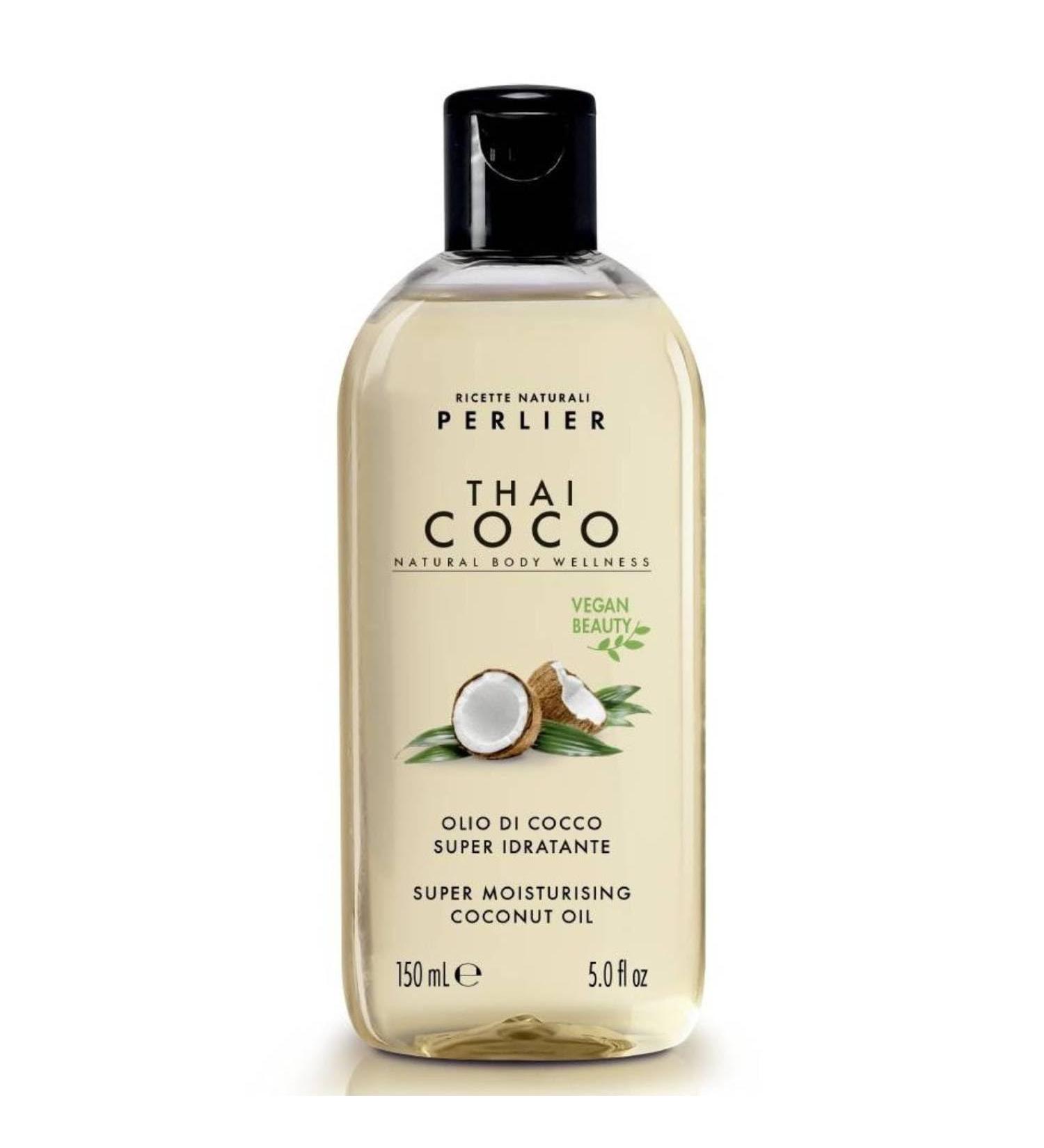 Perlier Perlier Thai Coconut Super Moisturizing Body Oil deeply nourishes and revitalizes the skin with pure coconut oil ideal for dry and dull skin 150 ml